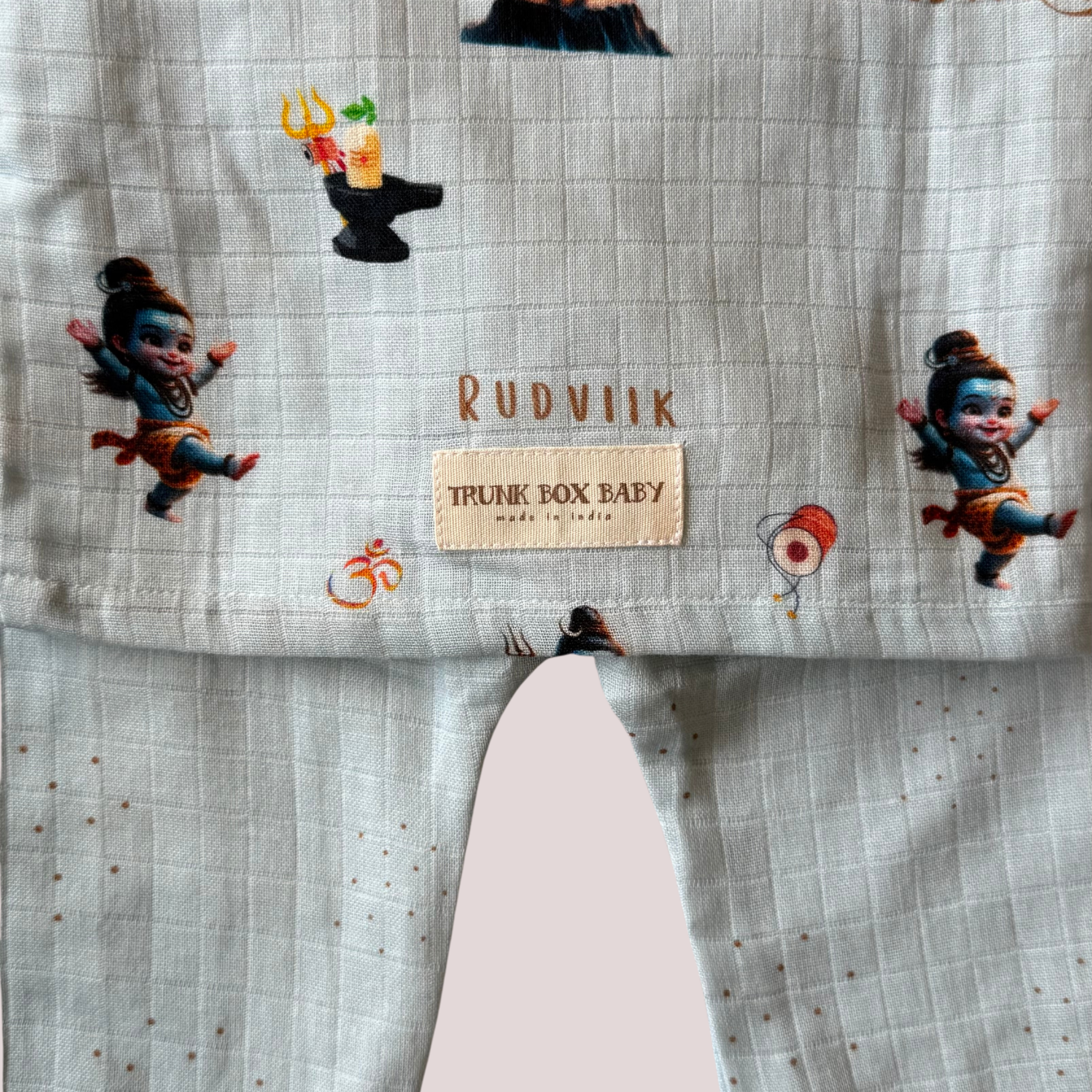 Little Shiva Customised Angarkha Set