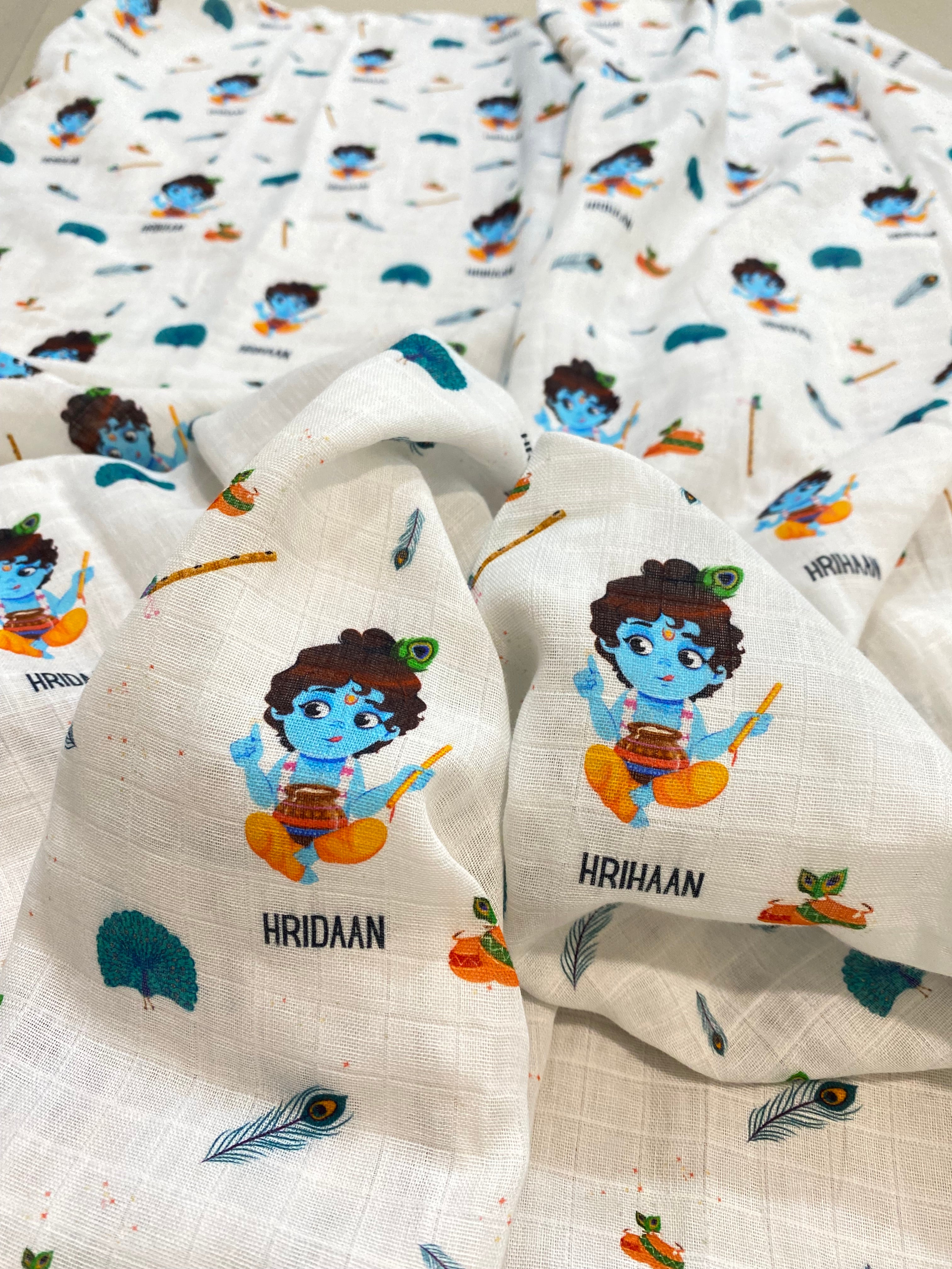 Little Kanha Customised Swaddle