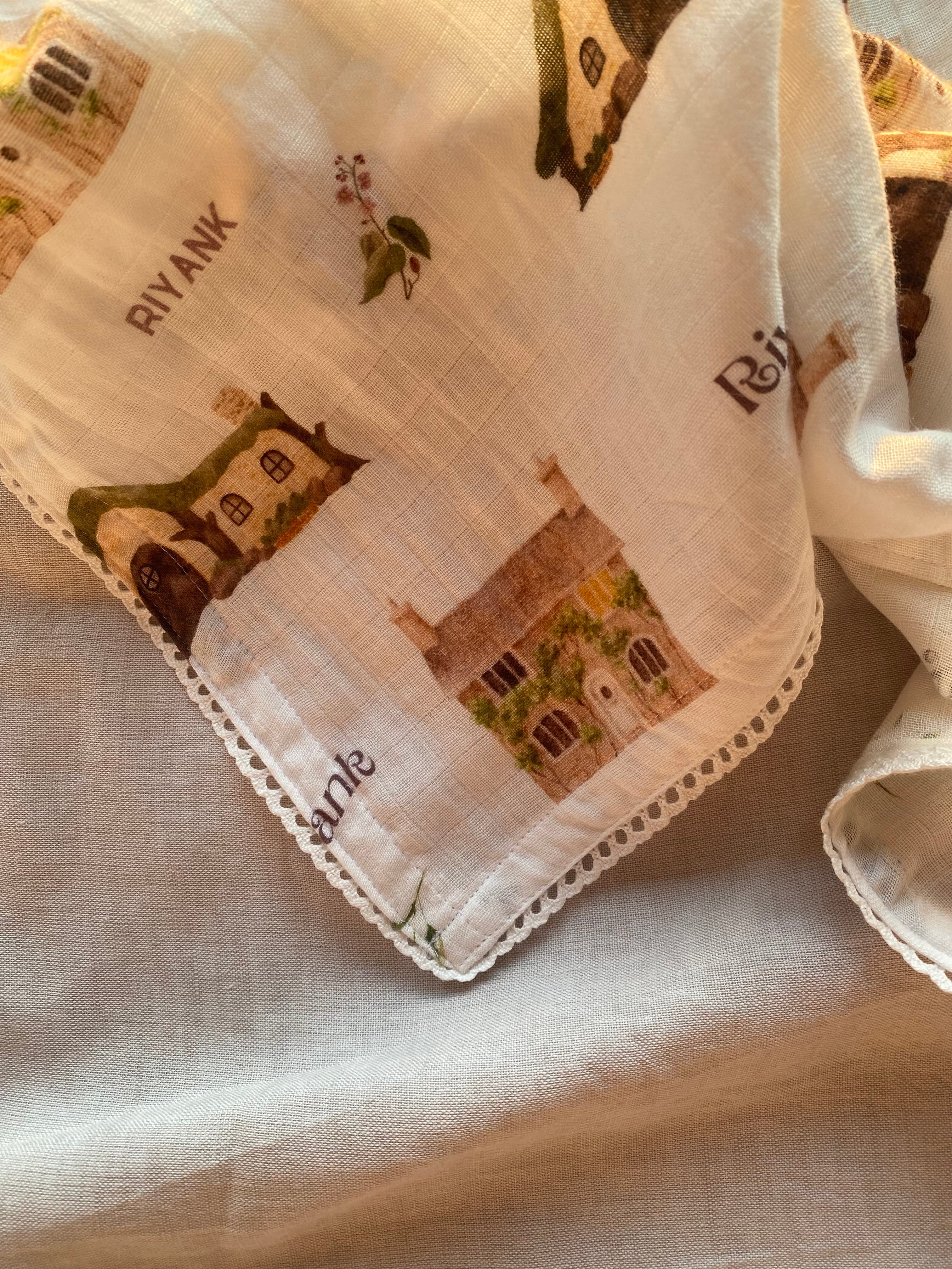 Country Home Customised Swaddle