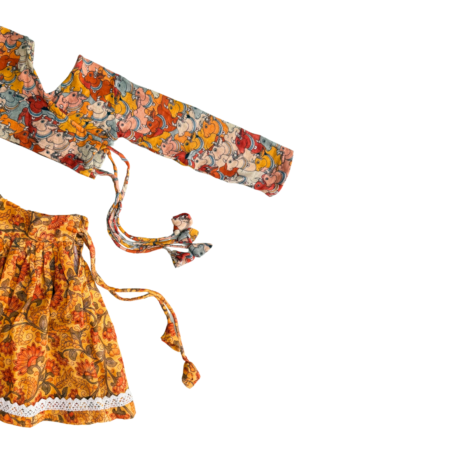 Kalamkari lehenga Choli