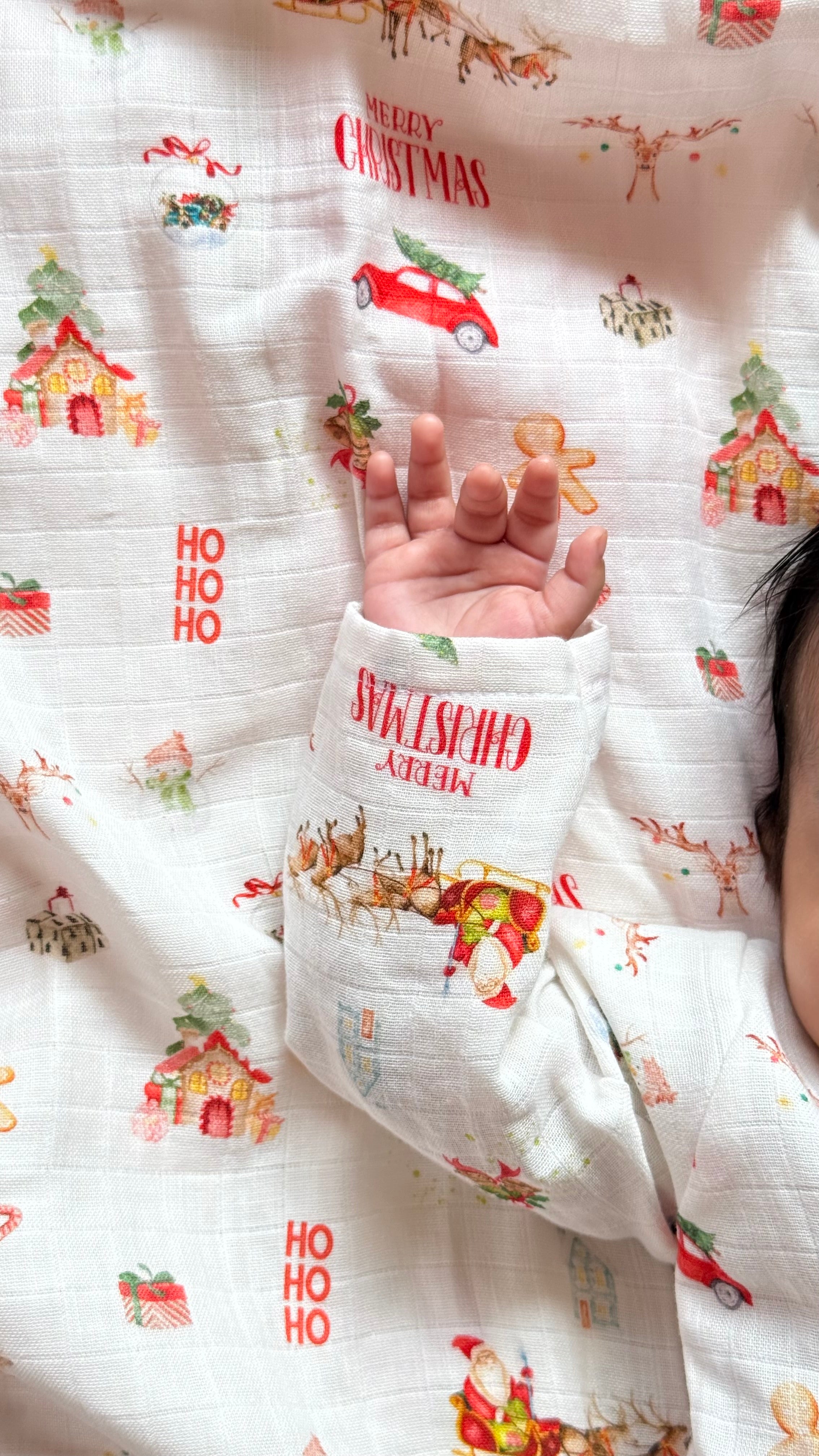 Christmas Swaddle and Angarkha Set