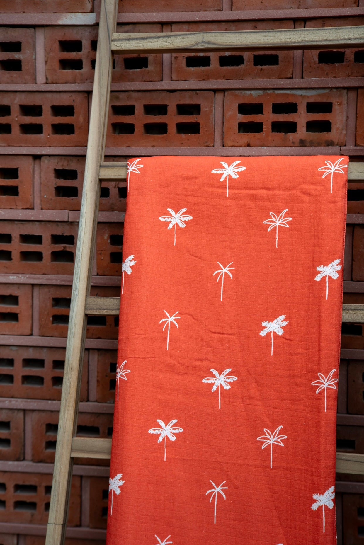 Saffron Palm Paradise Adult Blanket