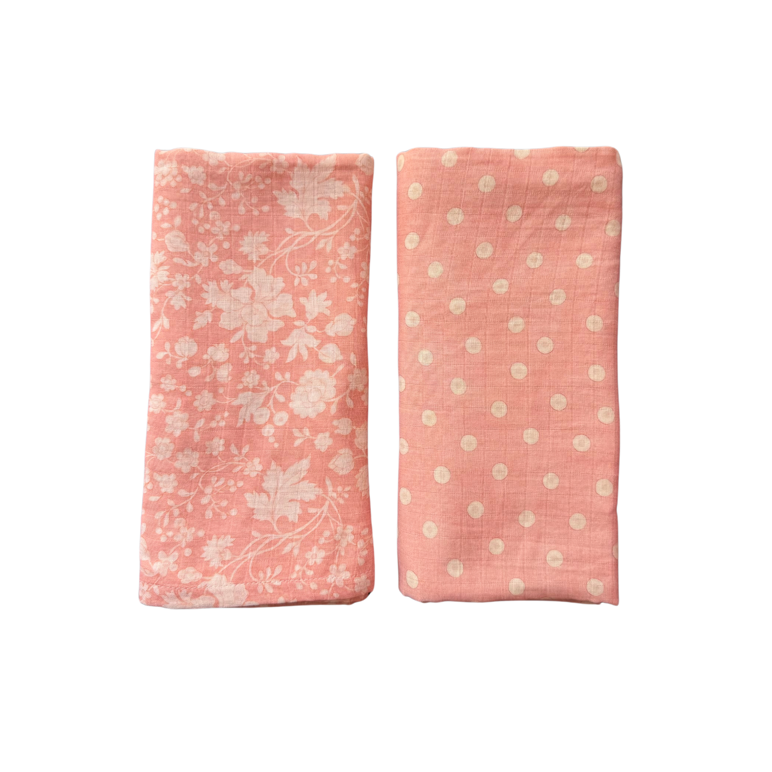 Flowers and dots Swaddle Combo