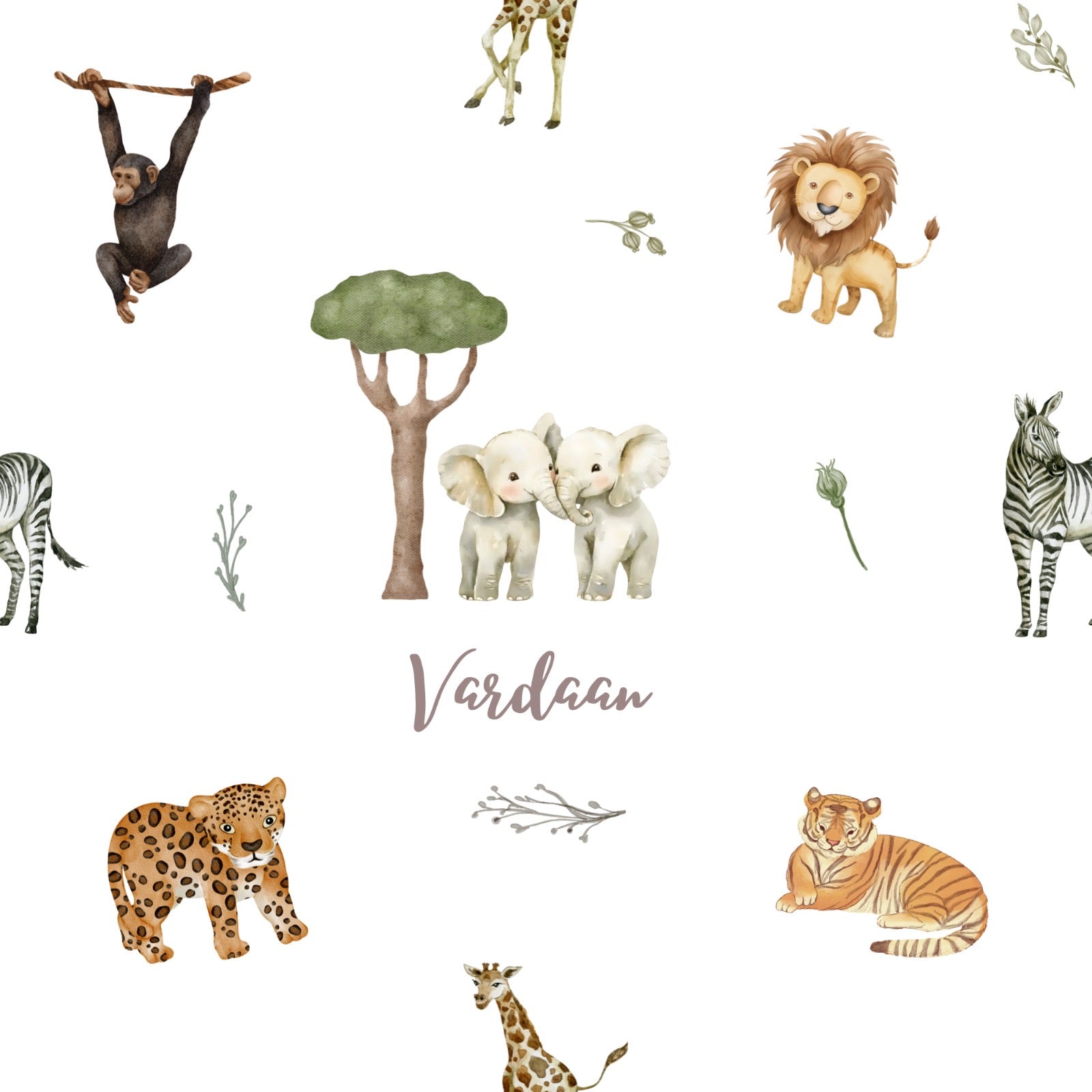 Little Animals Customised Blanket