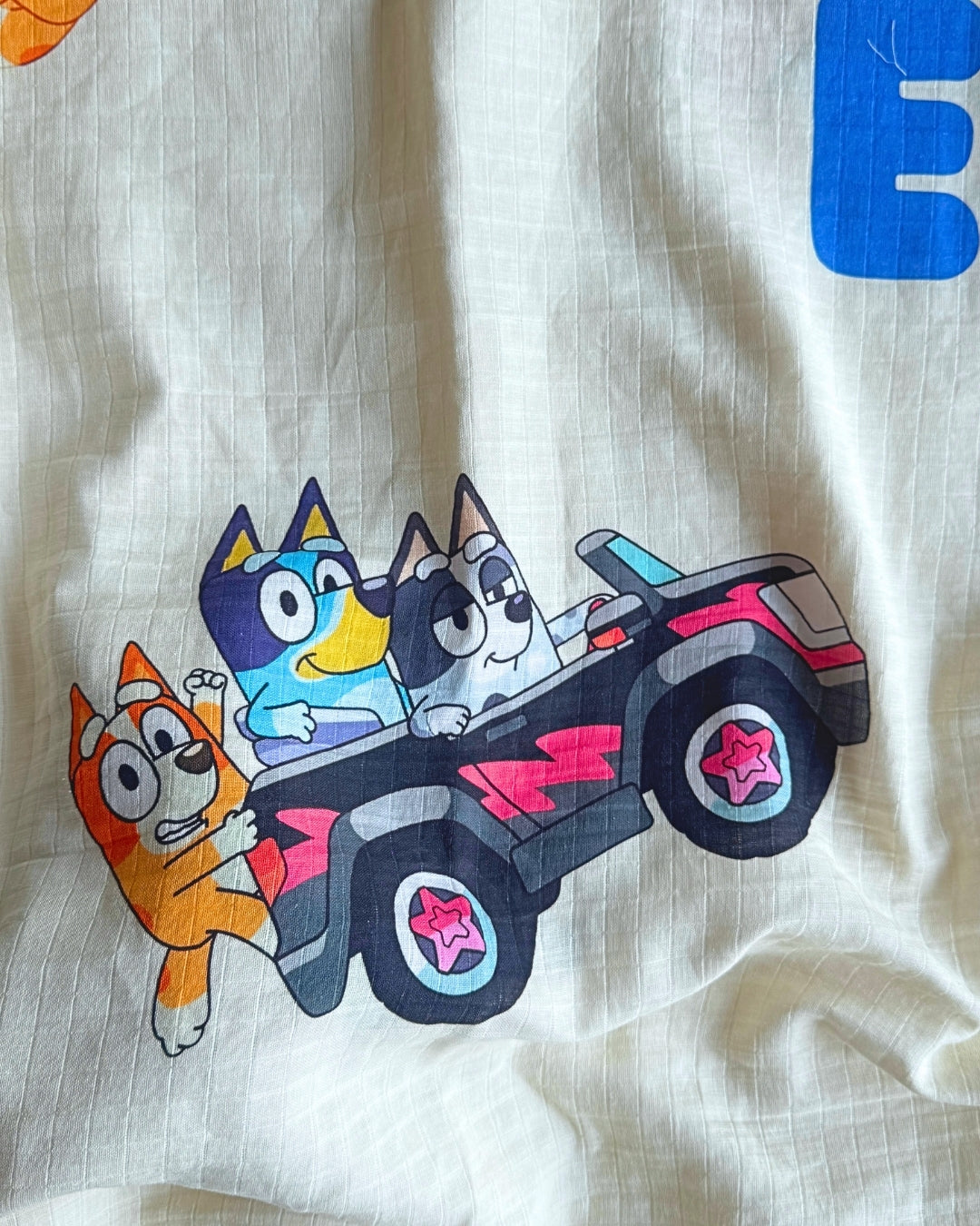 Bluey Customised Blanket