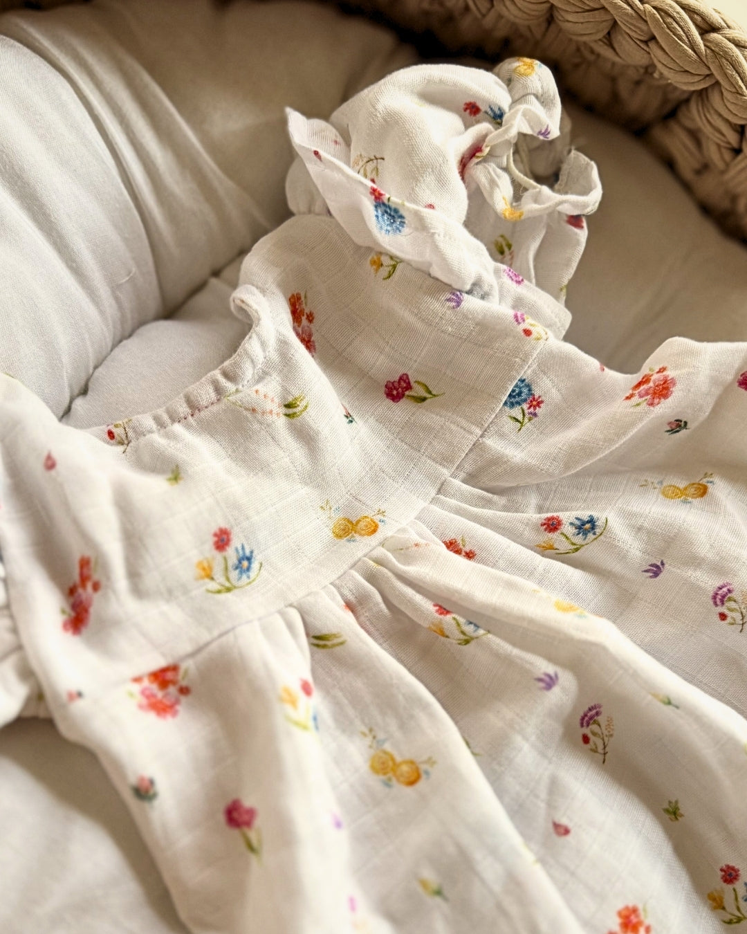 Little Florals Newborn Dress