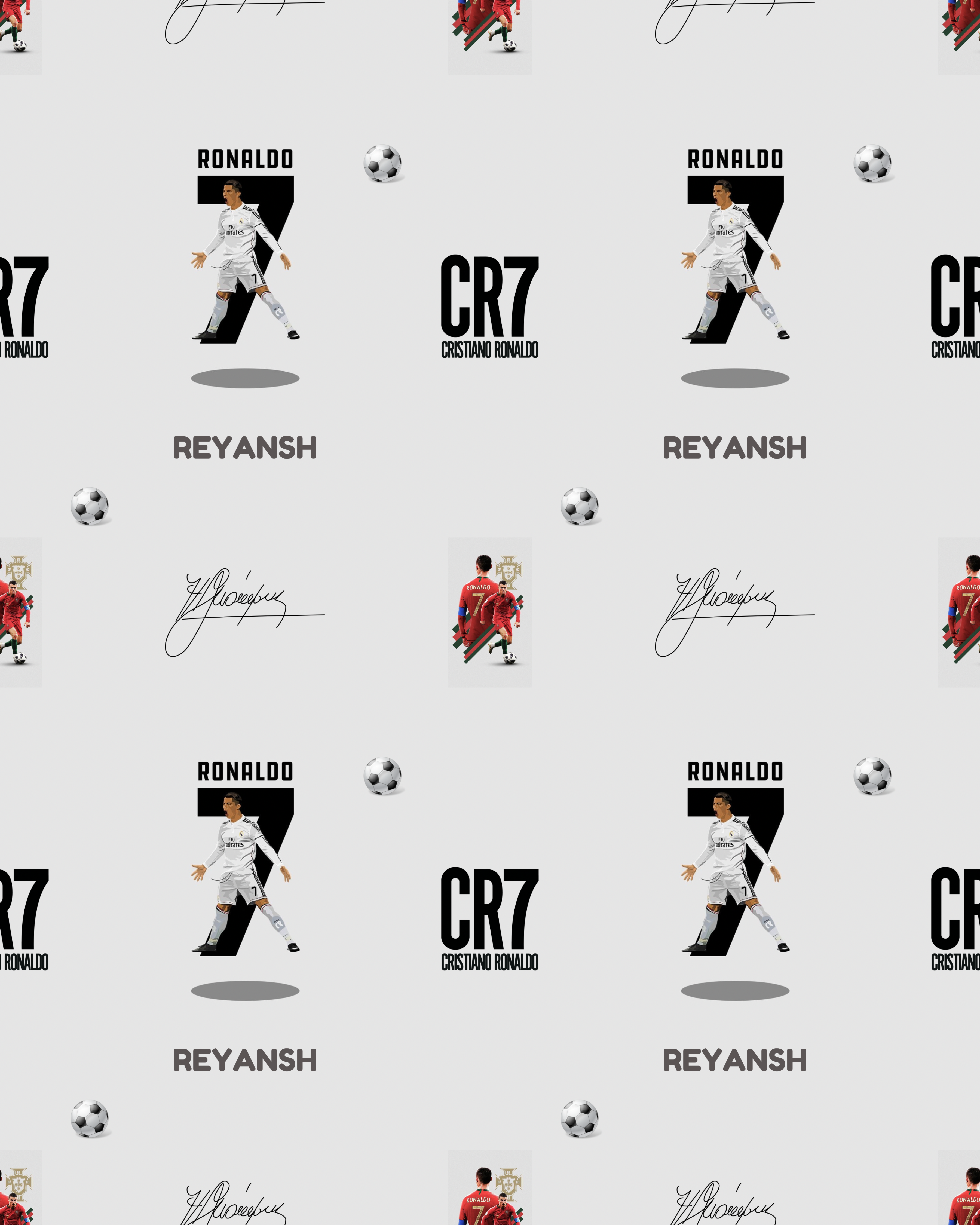 Ronaldo Customised Blanket