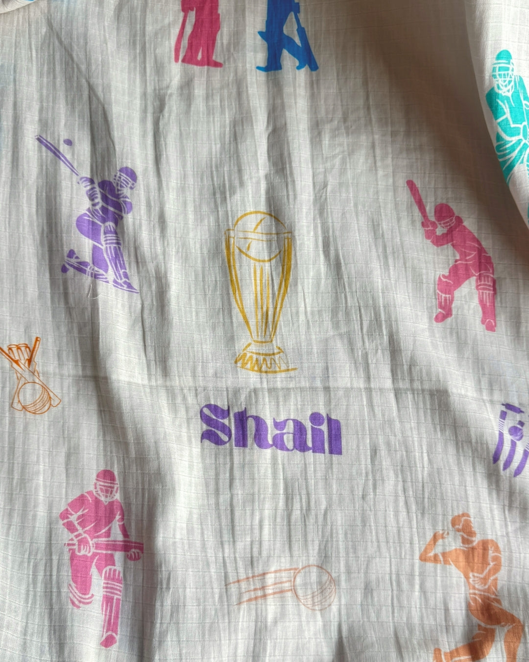 Cricket Customised Blanket