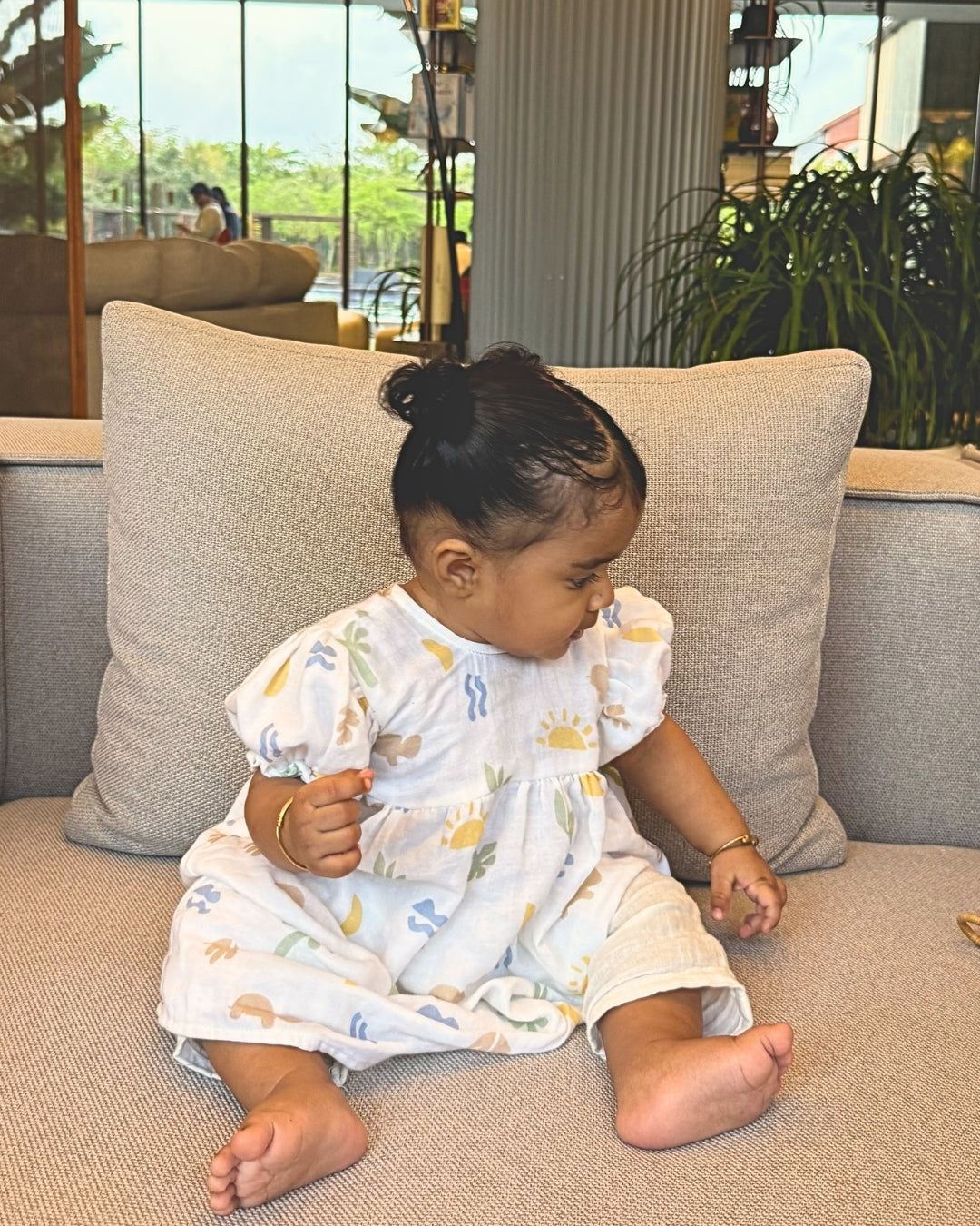 Paradise Newborn Dress