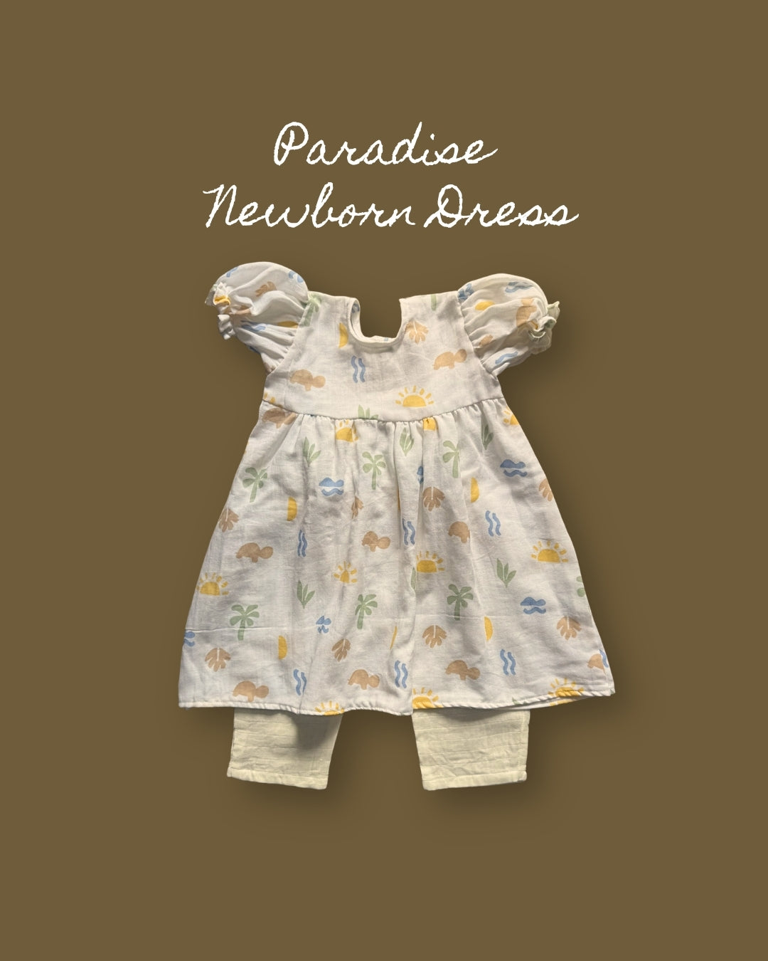 Paradise Newborn Dress
