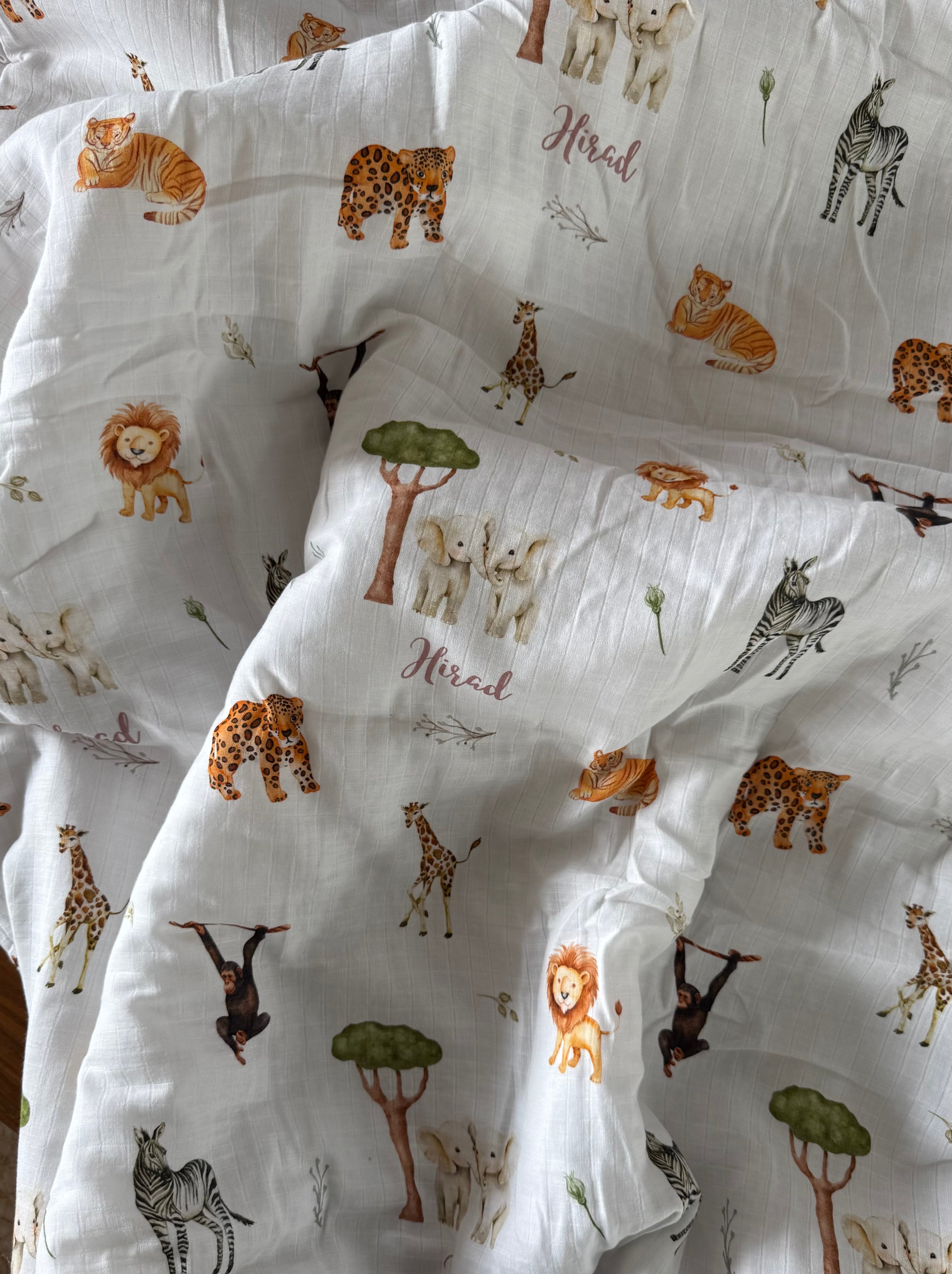 Little Animals Customised Blanket