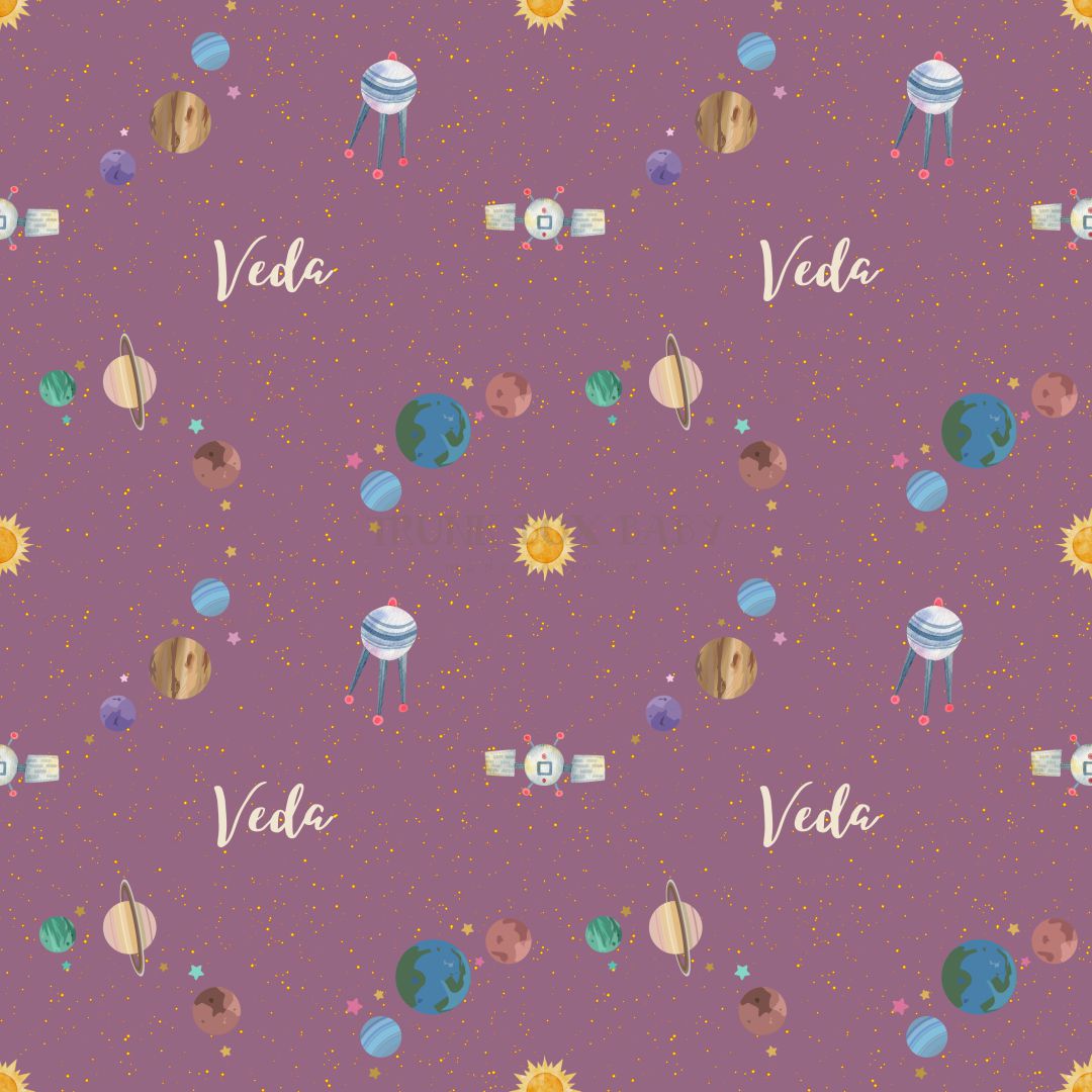 Planets Customised Swaddle