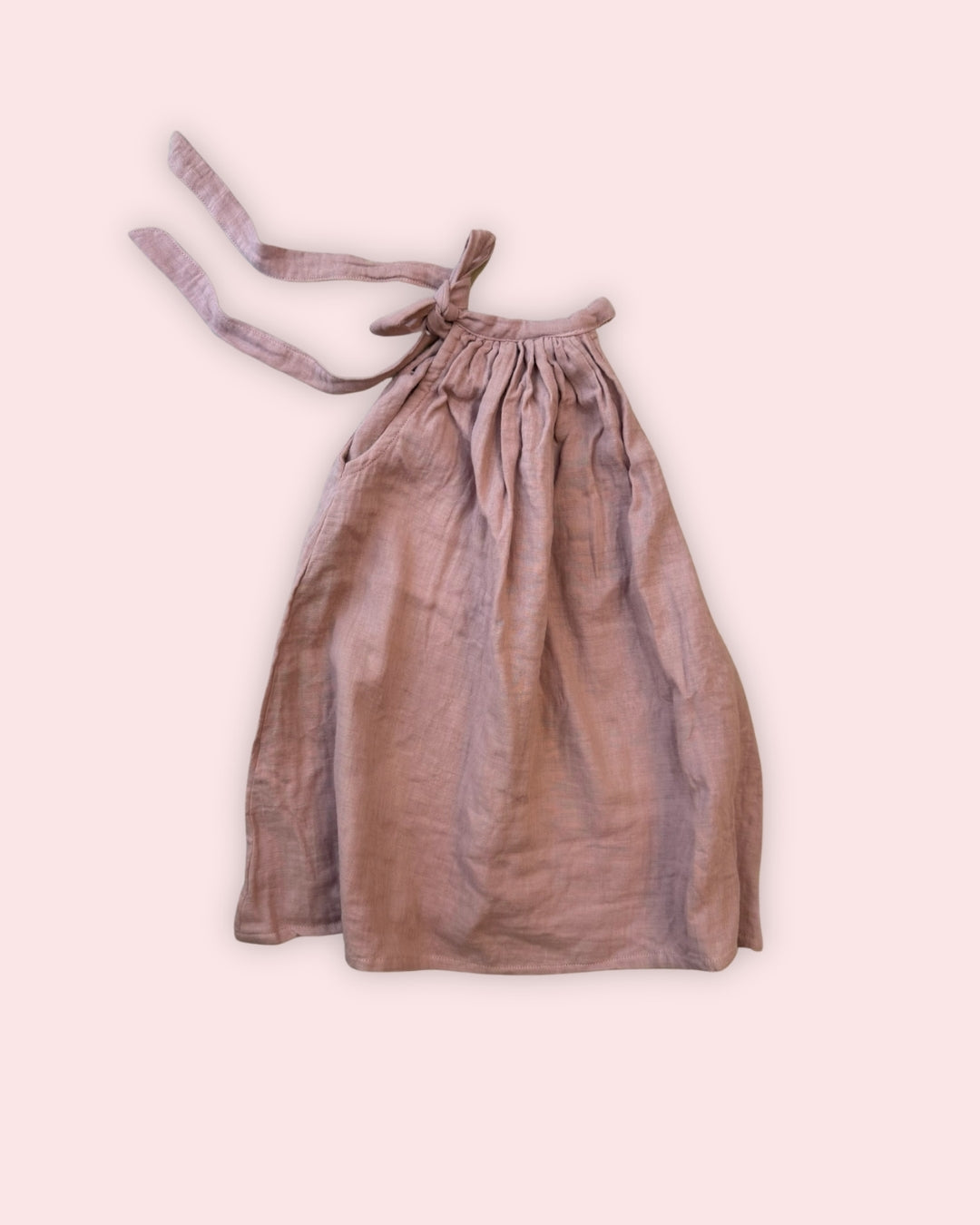 Turkish Rose Halter Neck Newborn Dress