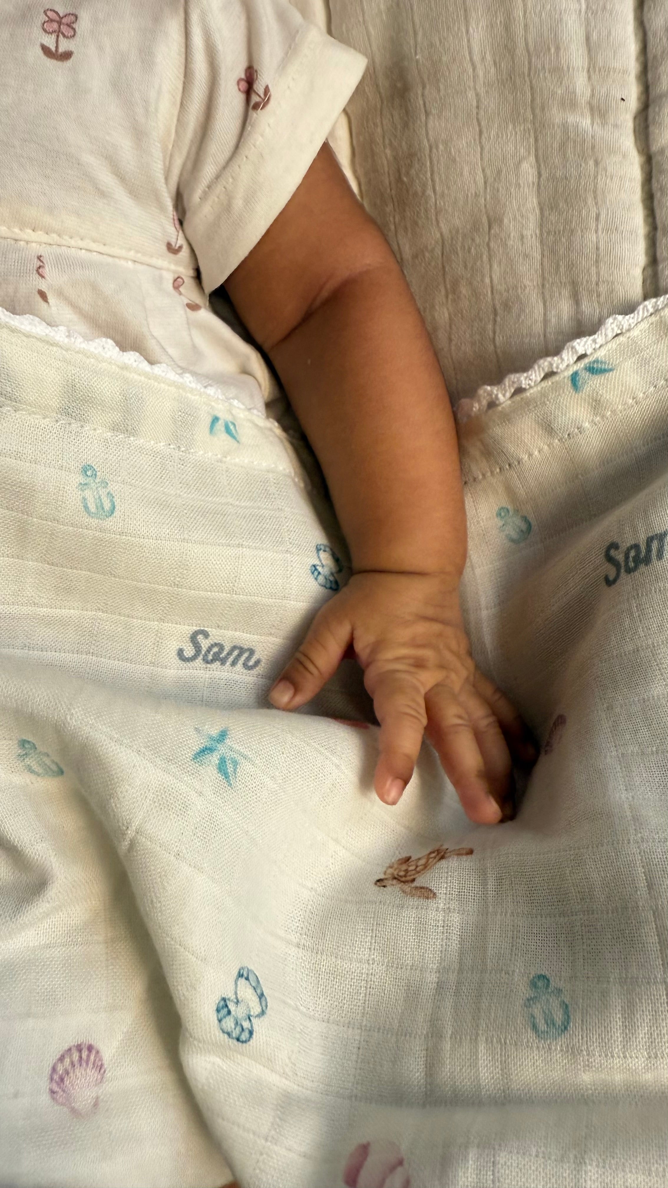 Sea World Customised Swaddle