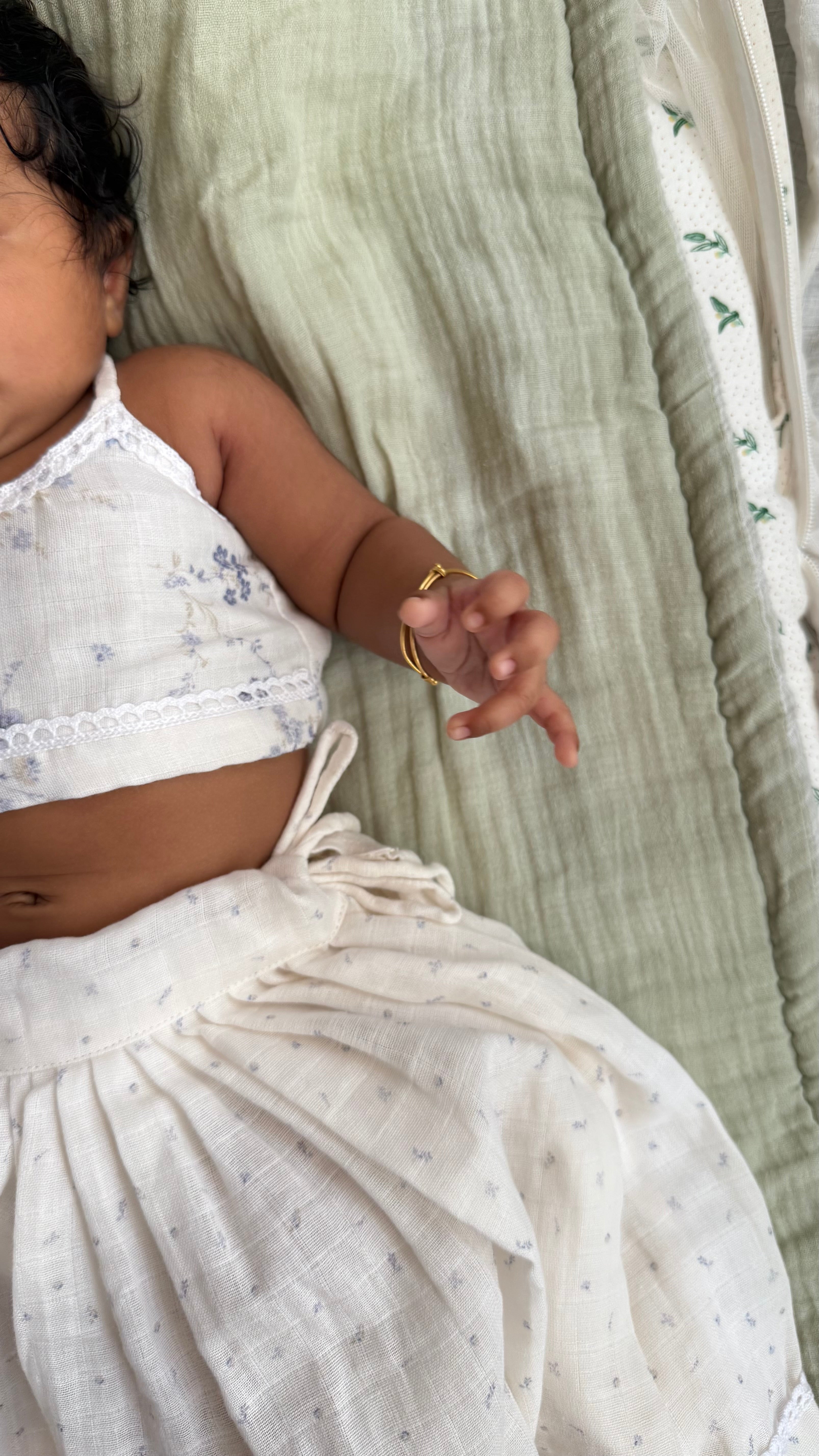 Azure floral lehenga Choli