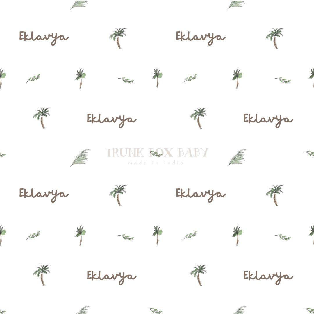 Beach Paradise Customised Swaddle