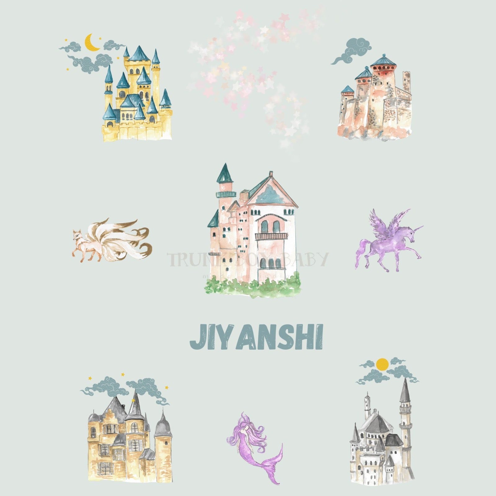 Castle Customised lightweight Blanket