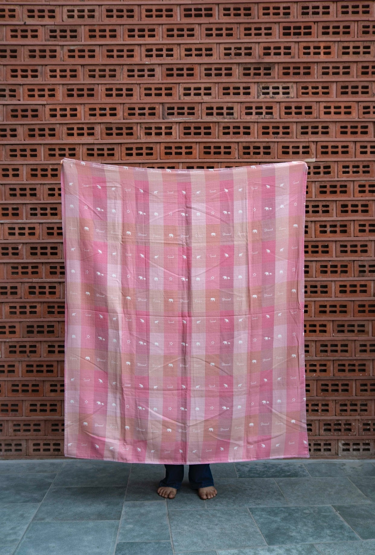 Pink Colour Palette Blanket