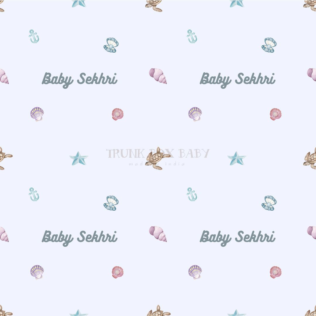 Sea World Customised Swaddle