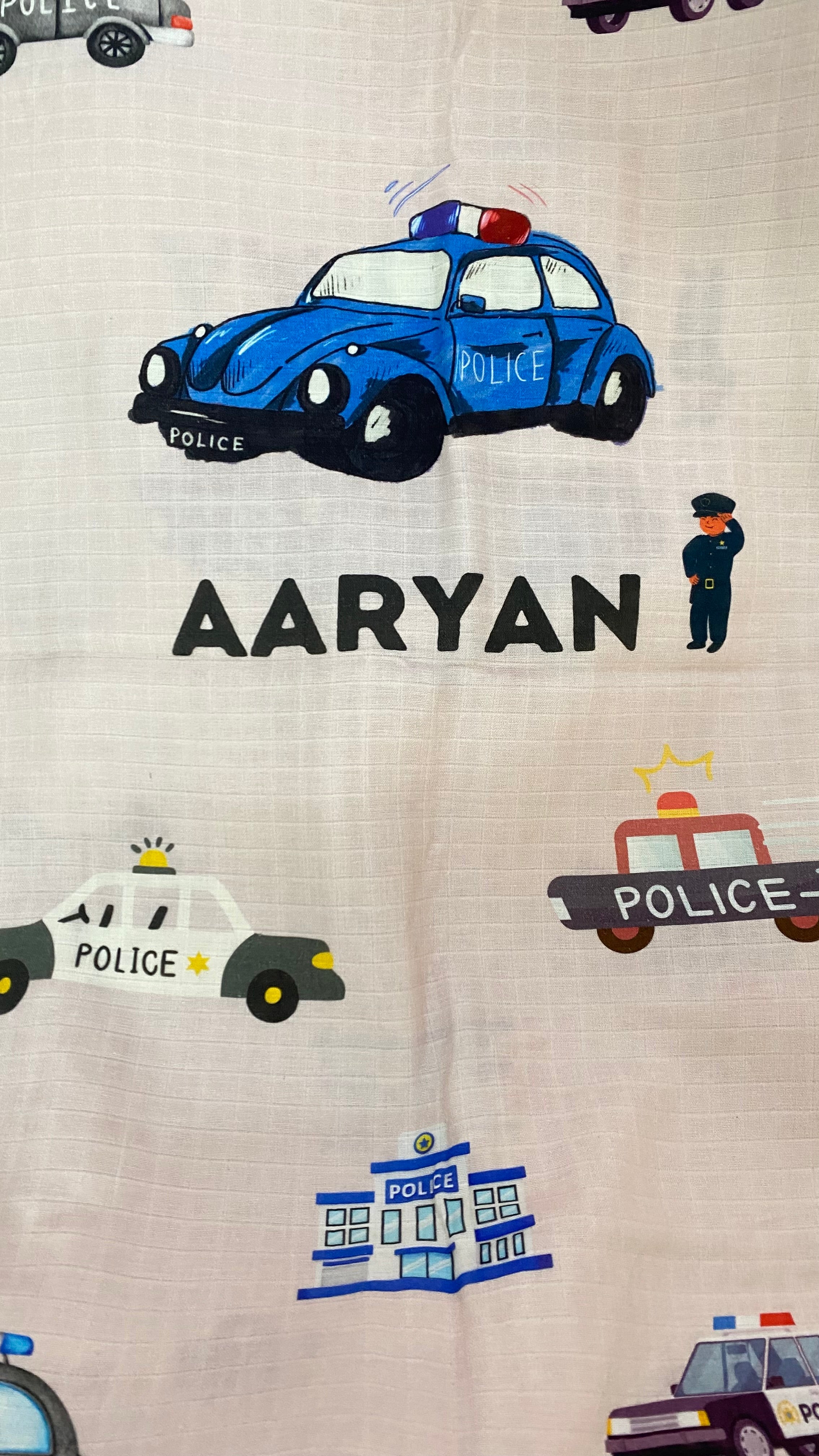 Police Customised Blanket