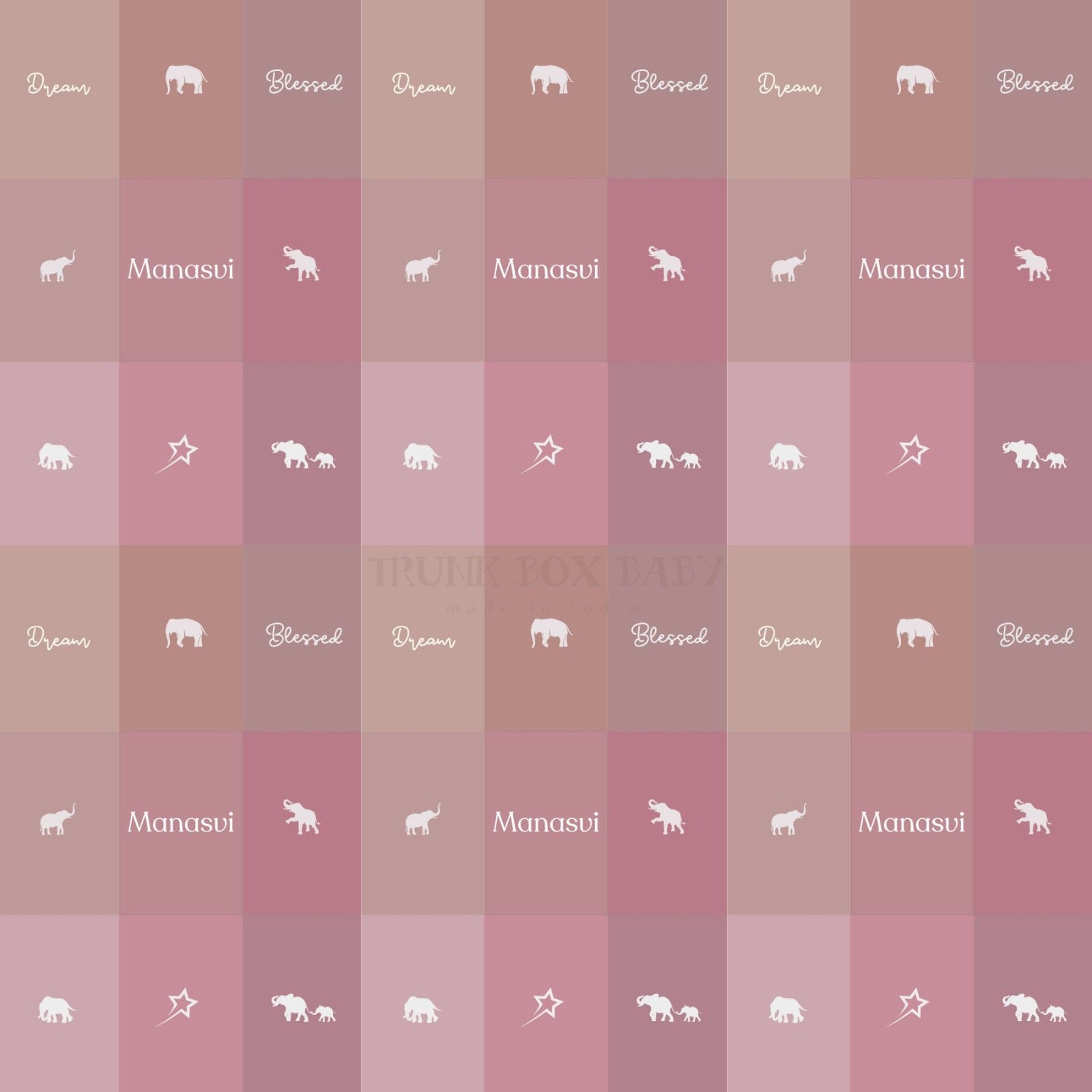 Colour Palette Customised Blanket