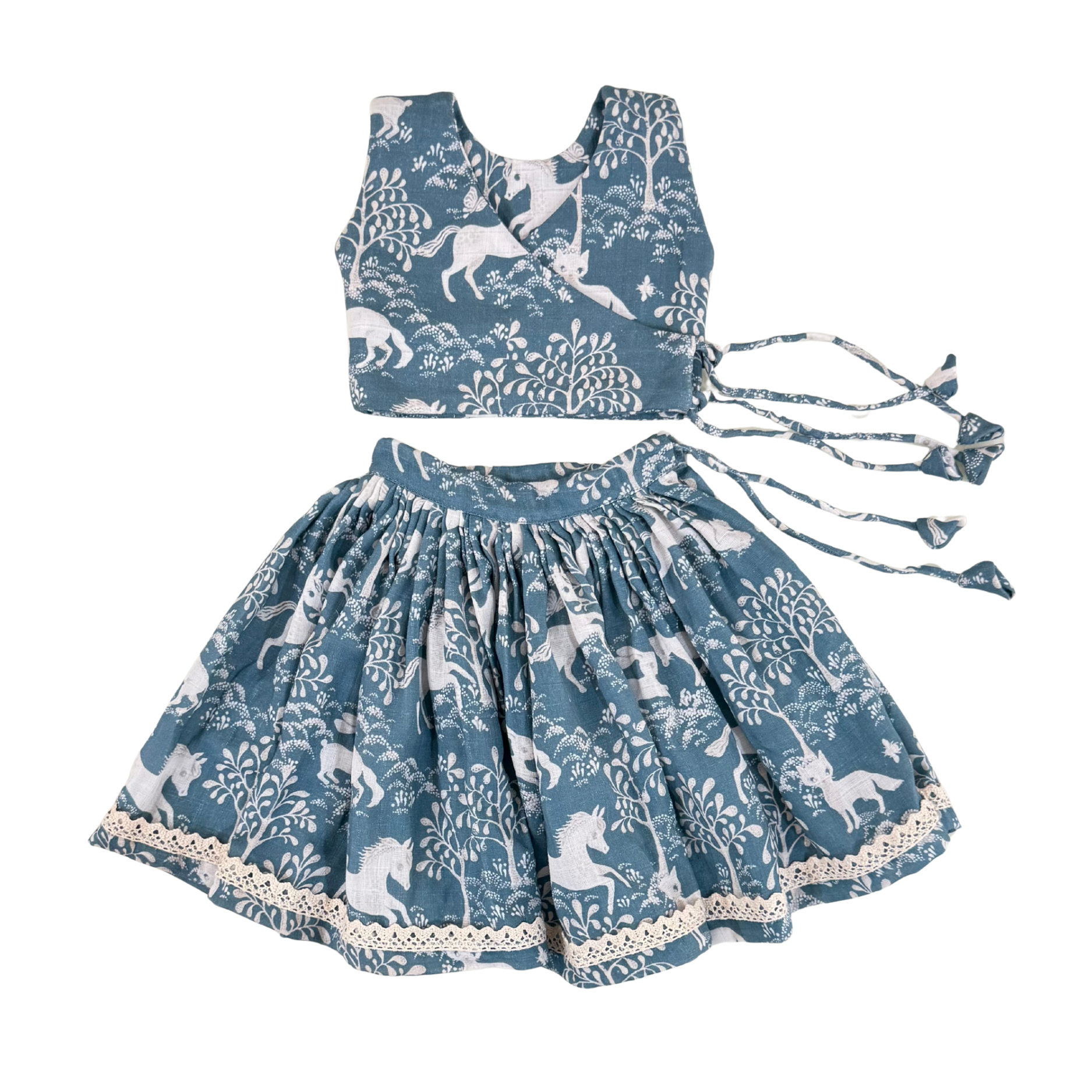 Forest Animal Lehenga Choli