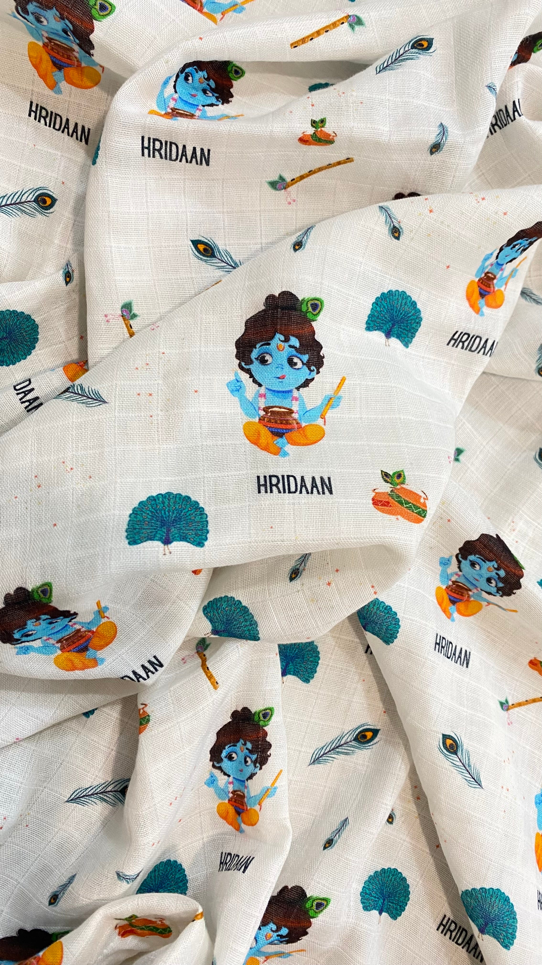 Little Kanha Customised Swaddle
