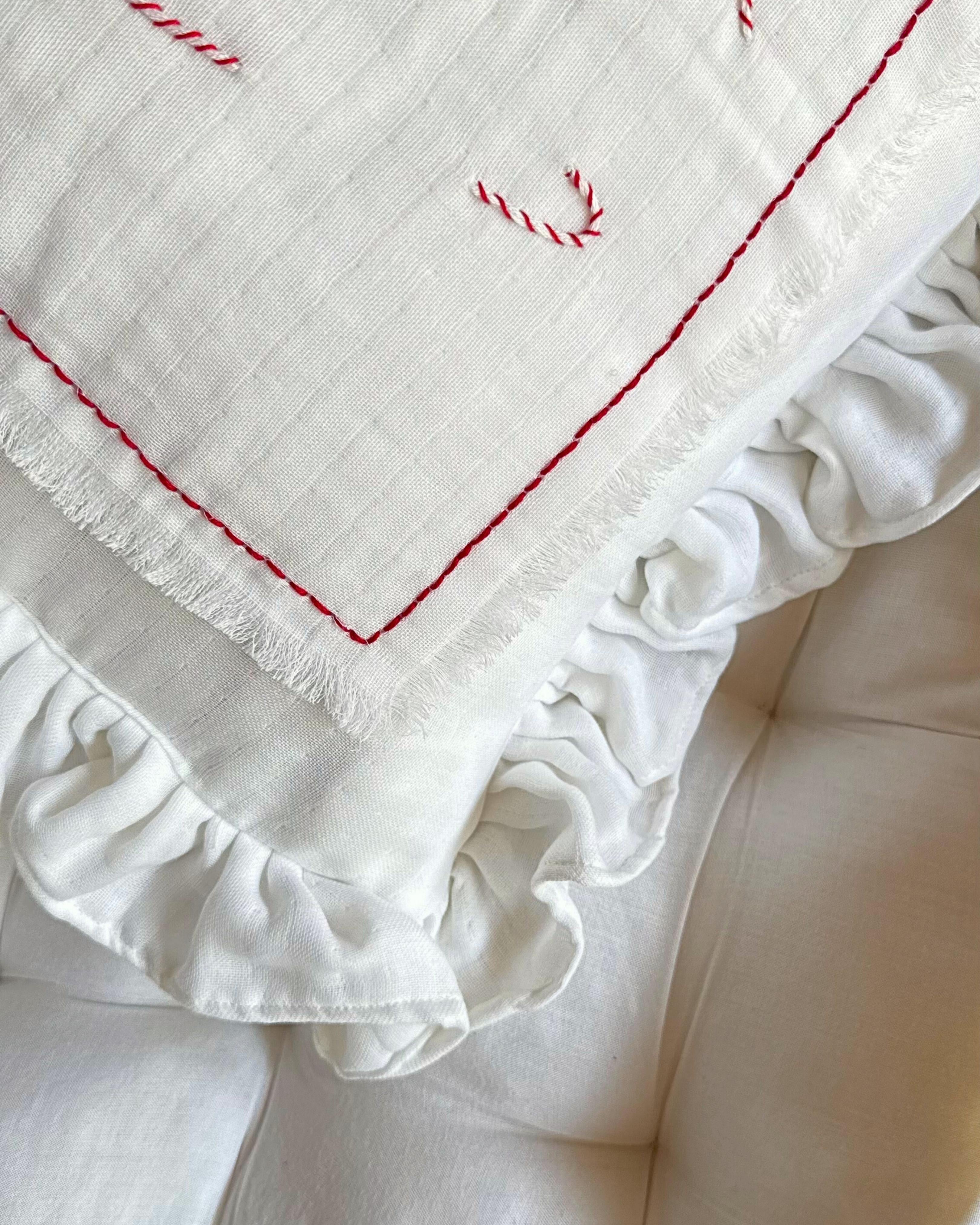 Christmas Stick Cushion Cover