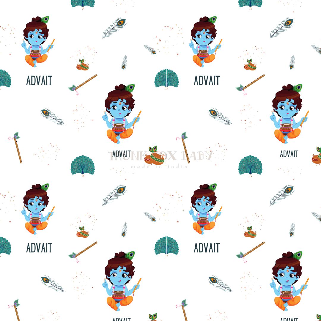 Little Kanha Customised Swaddle