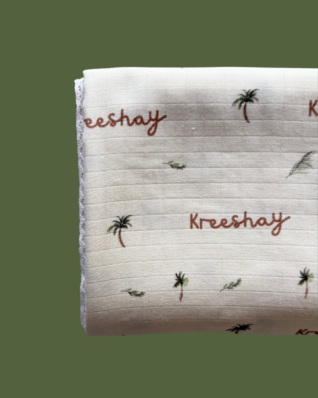 Beach Paradise Customised Swaddle