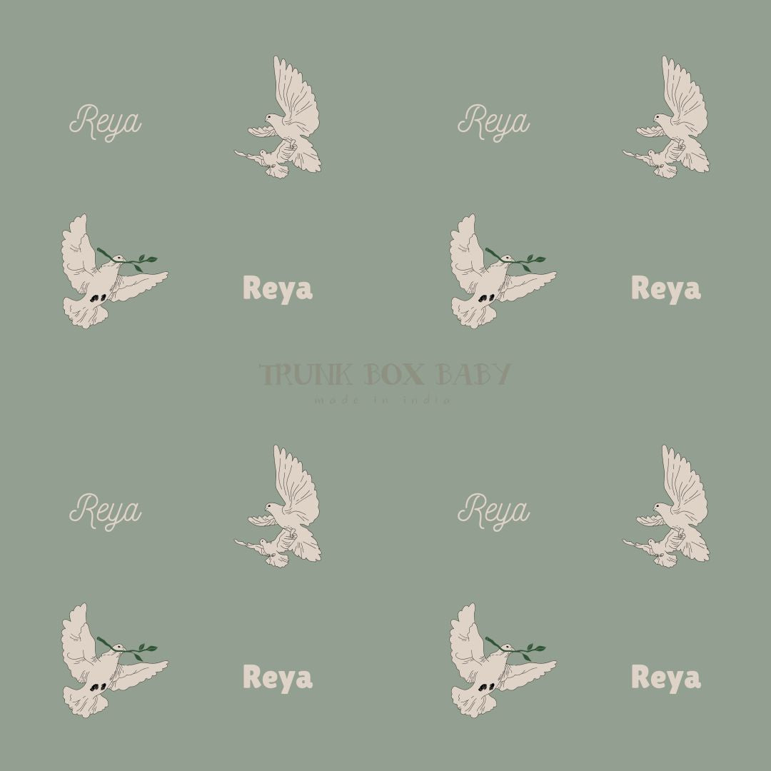 Milky Dove Customised Swaddle
