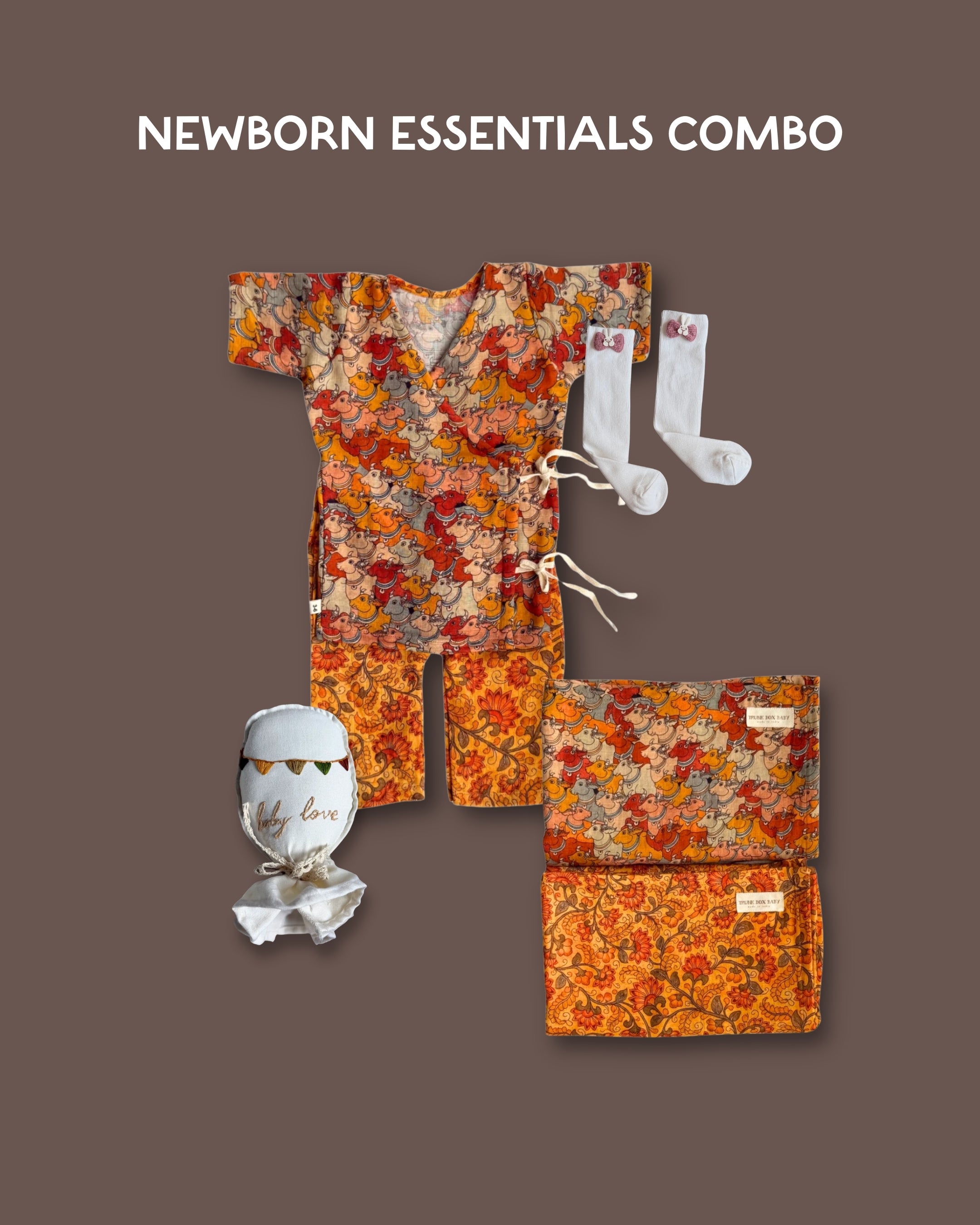 Kalamkari Newborn Combo