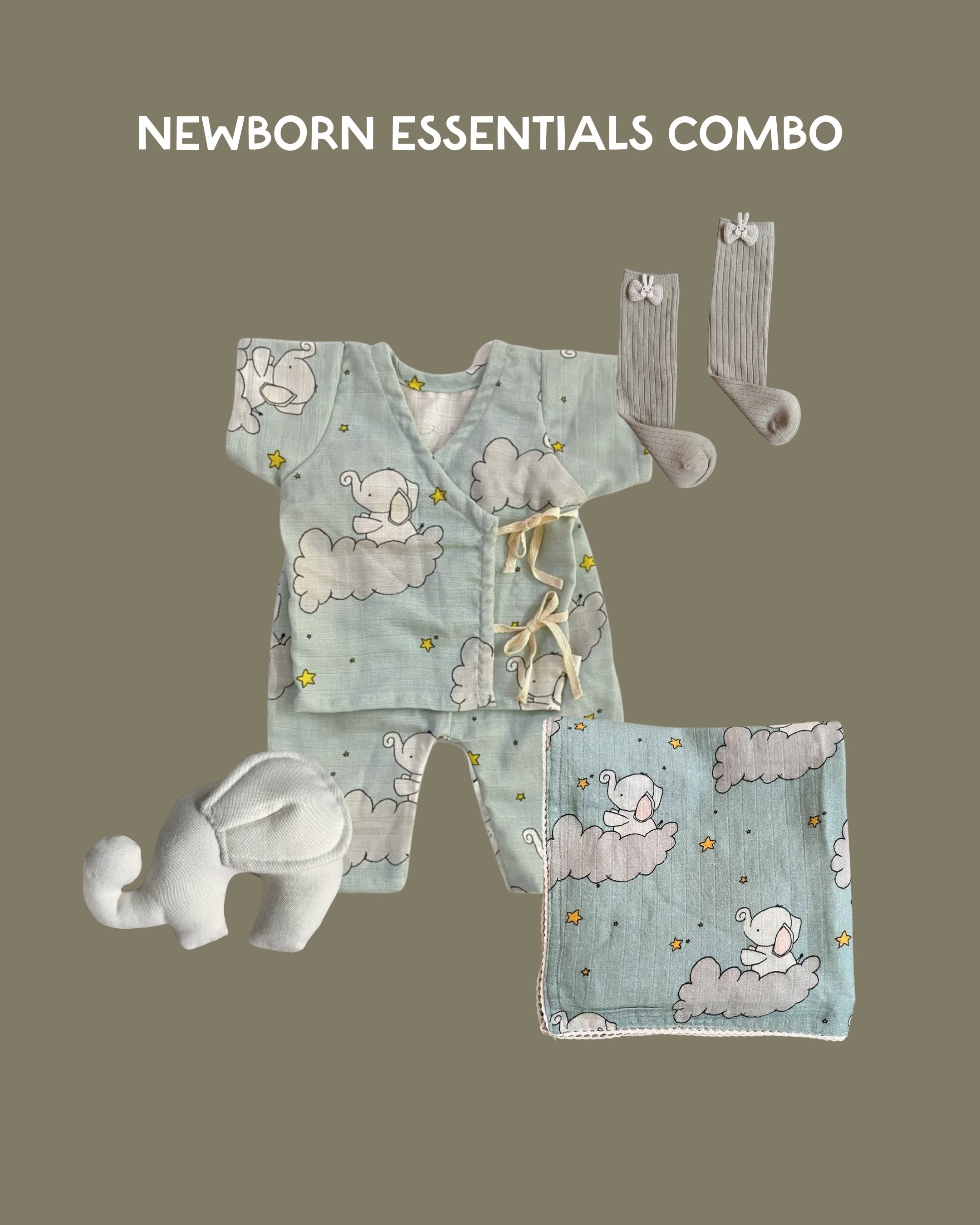 Elephant Newborn Combo