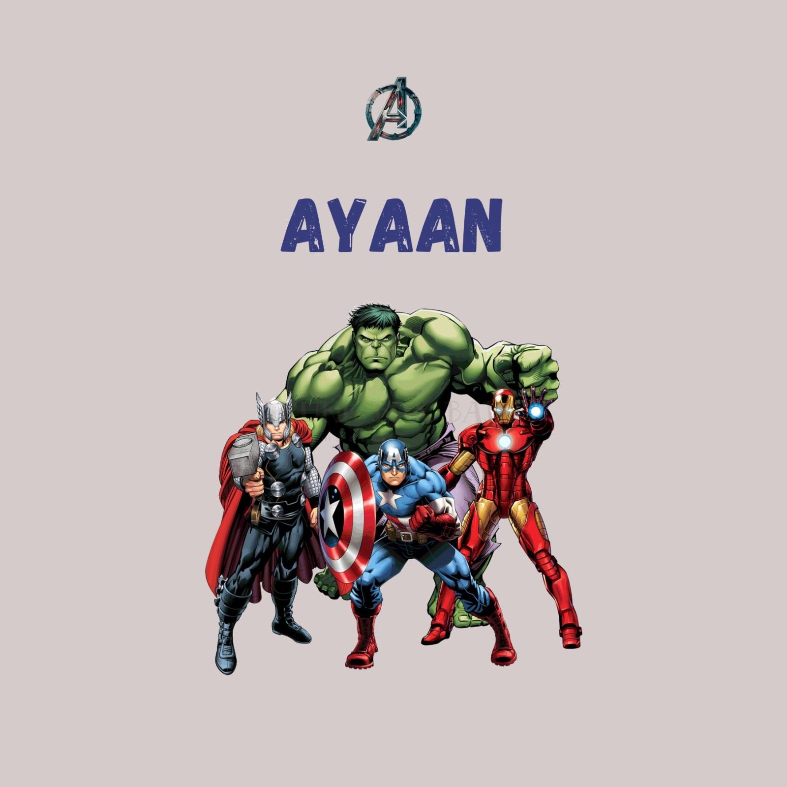 Avengers Customised Blanket