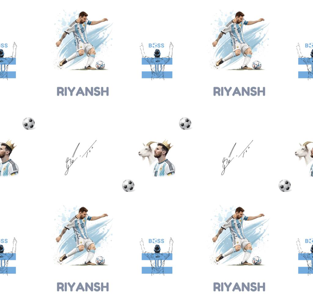 Messy Customised Blanket