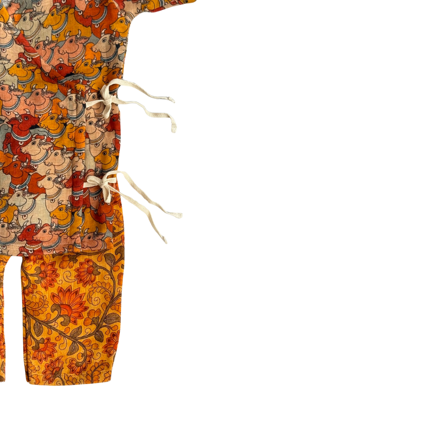 Kalamkari Angarkha Set