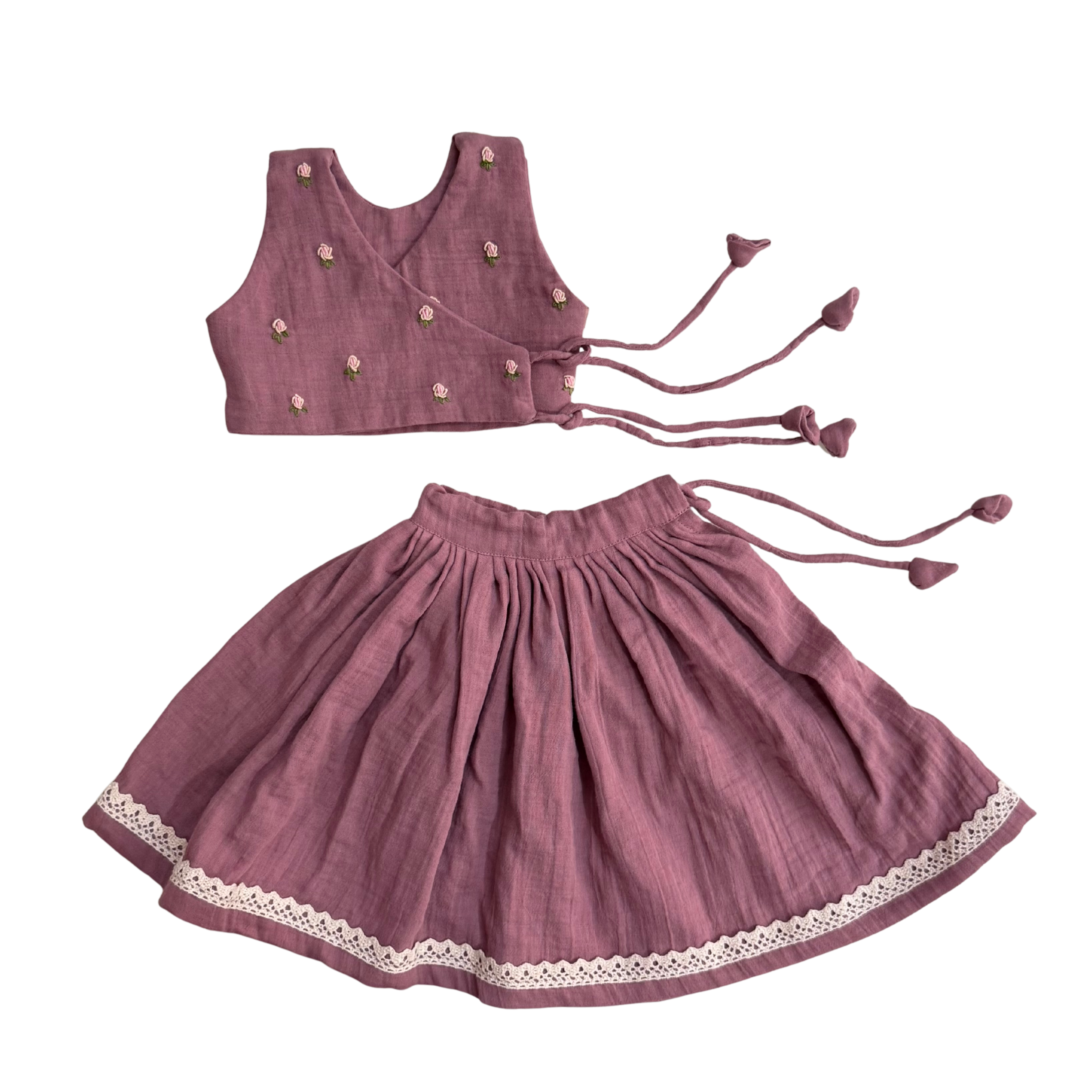 Hand Embroidered Lehenga Choli