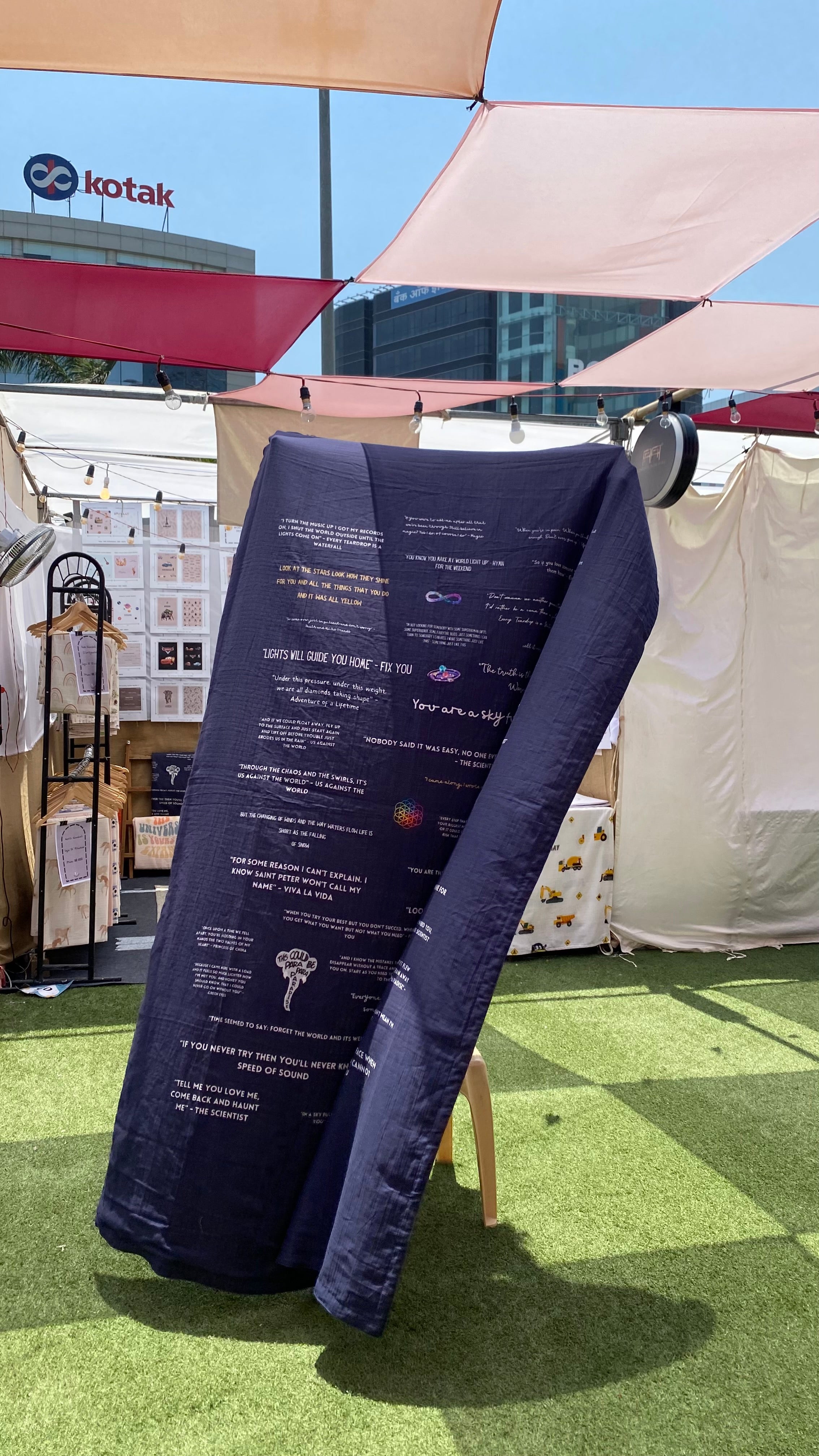 Coldplay Adult Blanket