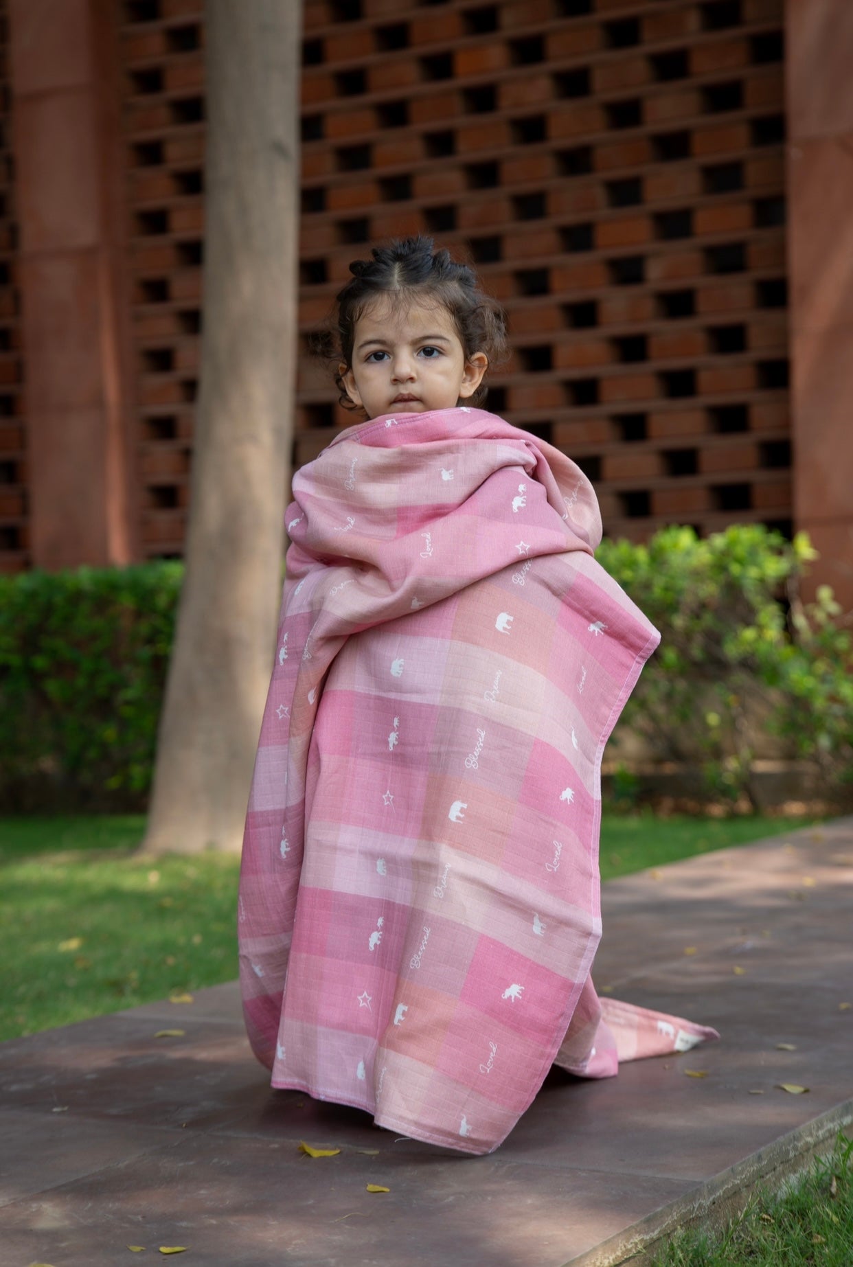 Pink Colour Palette Blanket