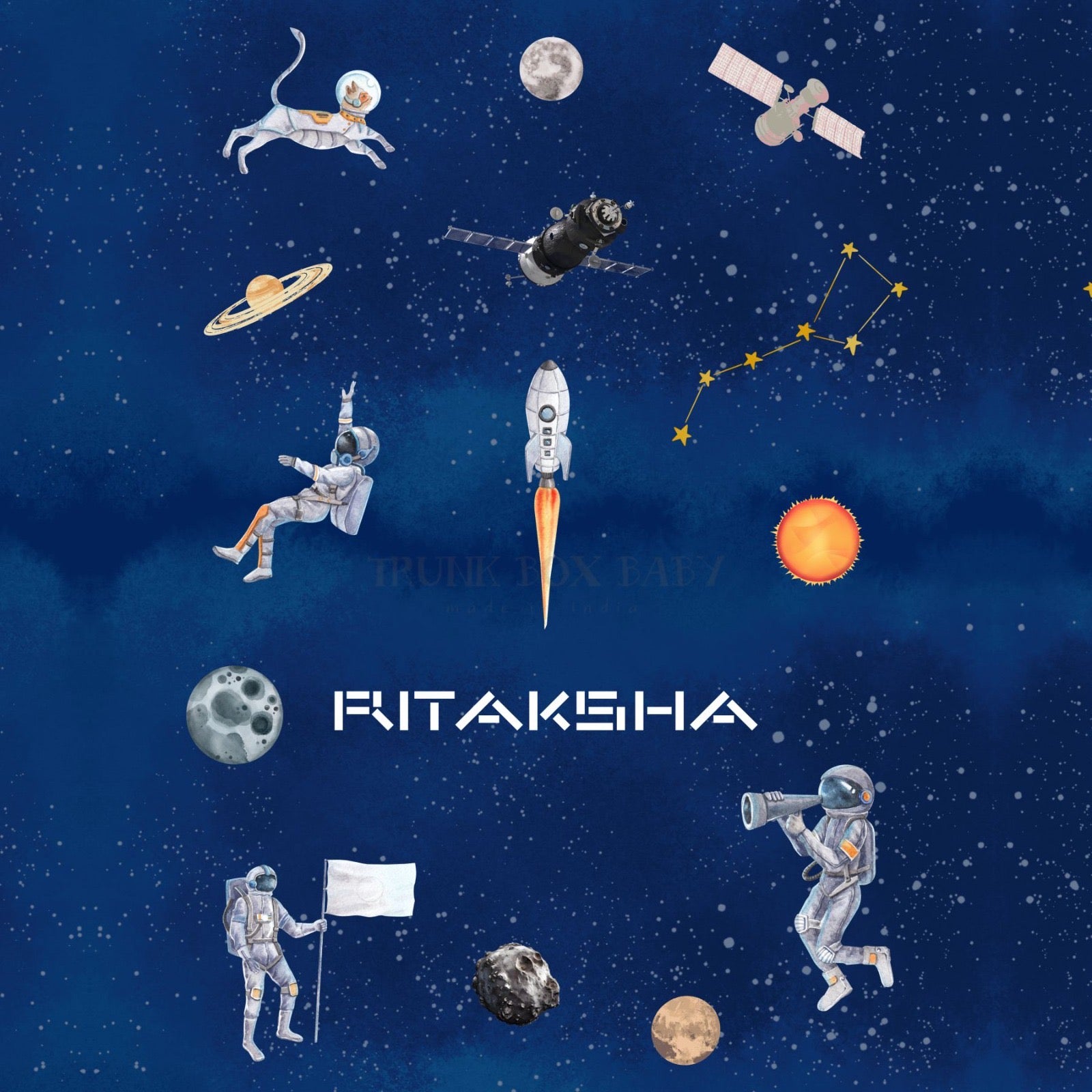 Astronaut Customised Blanket