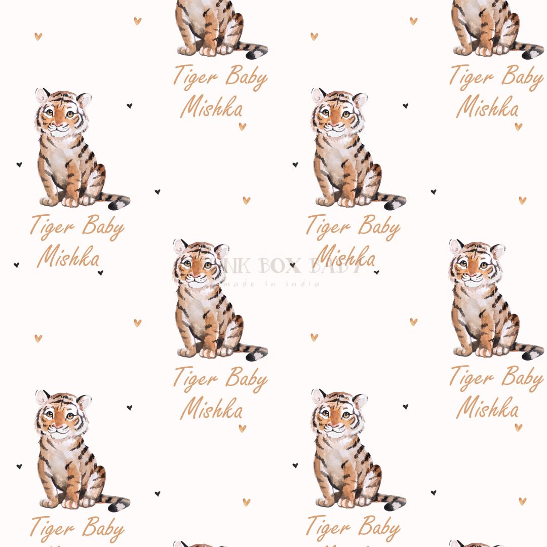 Tiny Tiger Customised Swaddle