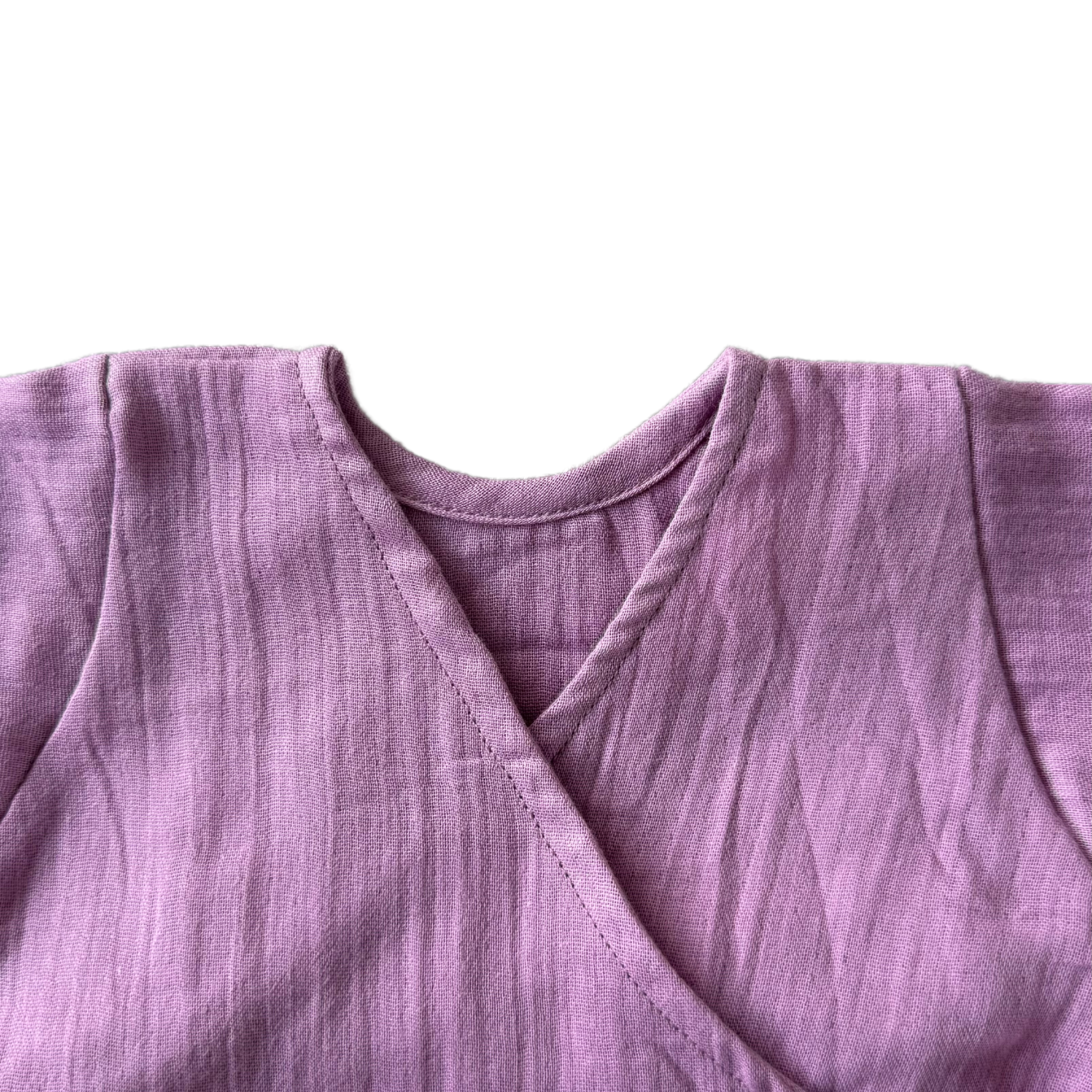 Lavender Rose Angrakha Set