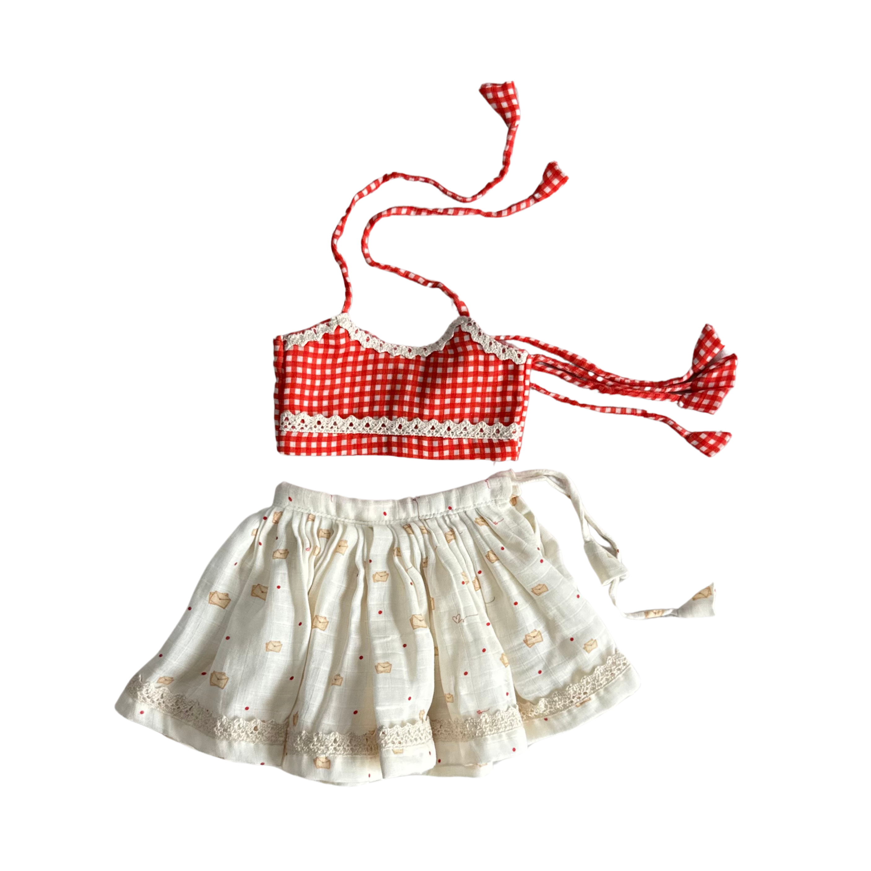 Crimson Lehenga Choli