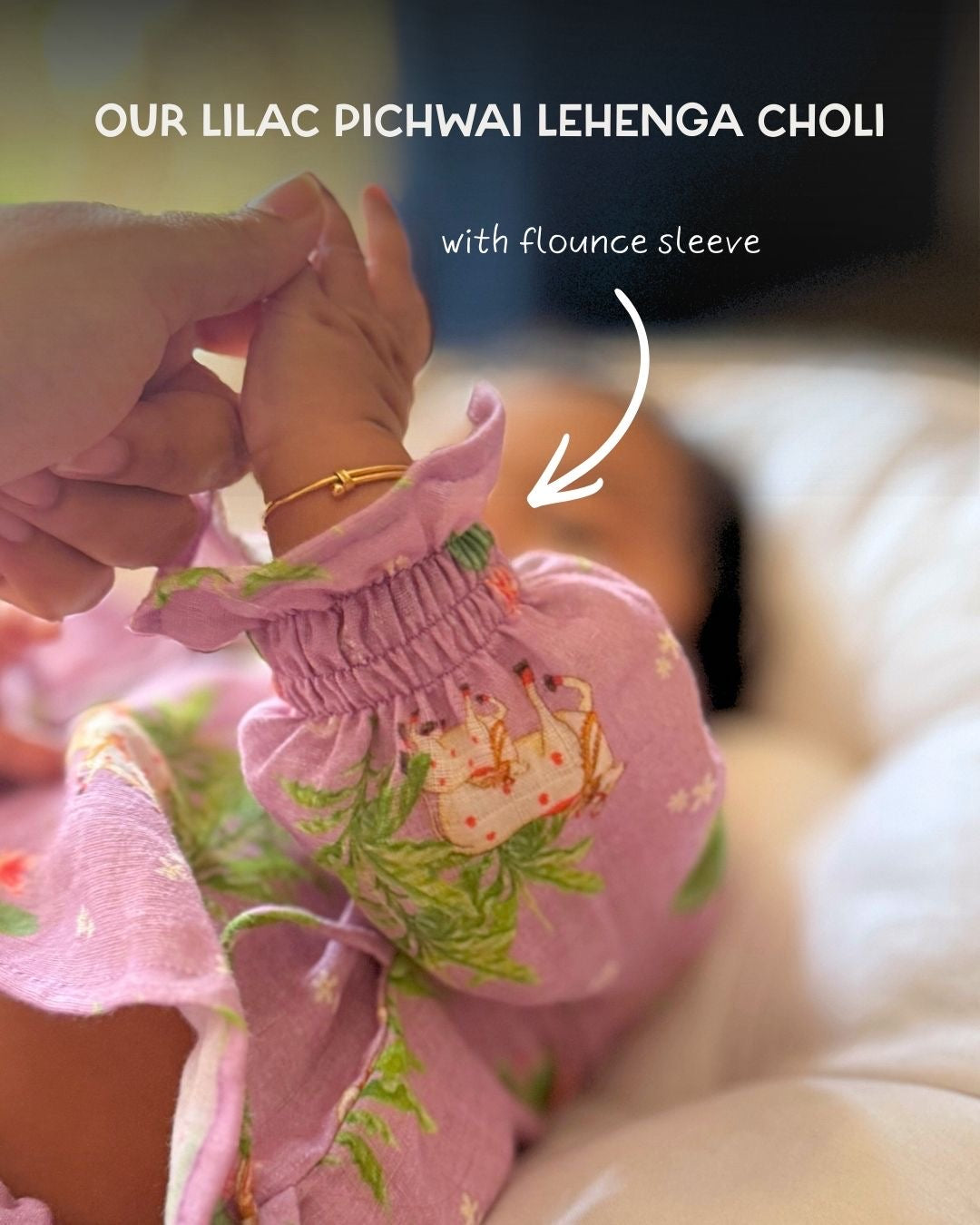 Lilac Pichwai Lehenga Choli