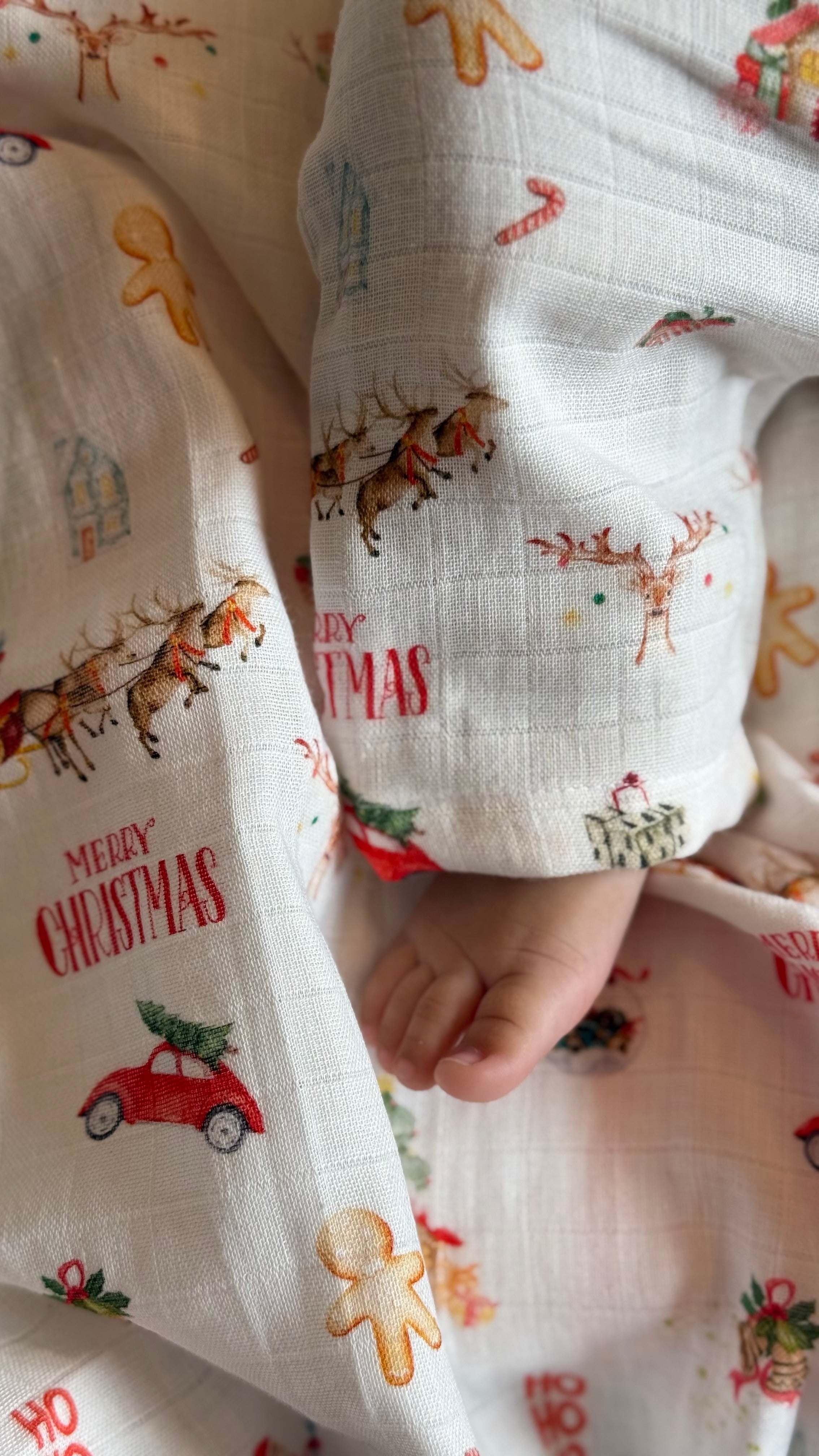 Christmas Swaddle and Angarkha Set