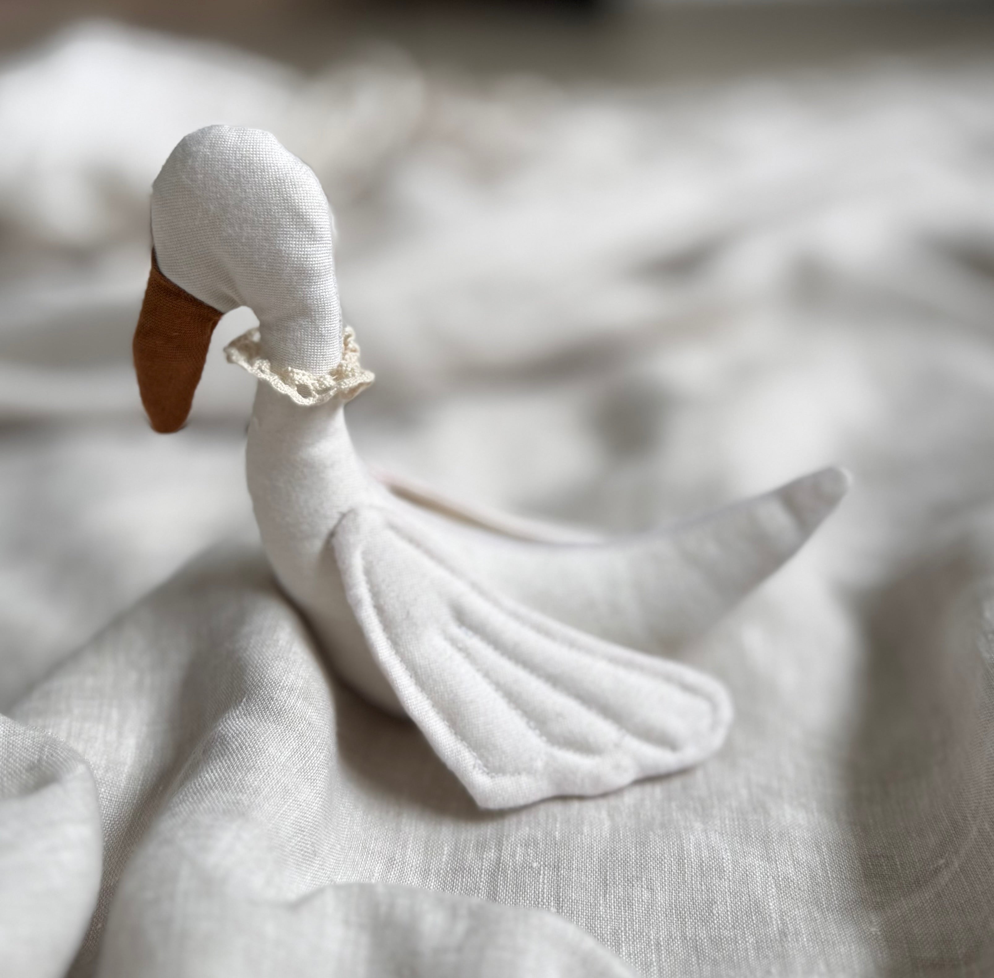 Swan Newborn Soft Toy