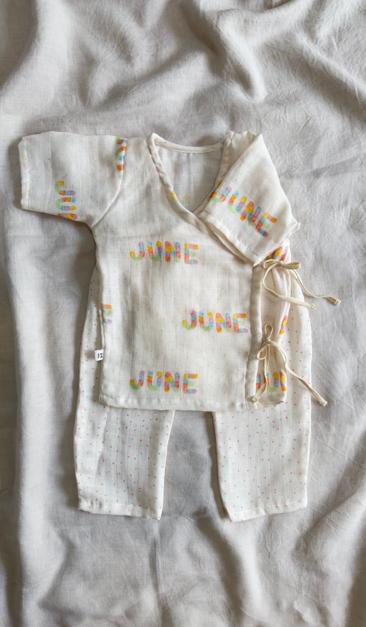 Pastel Playful Customised Angarkha