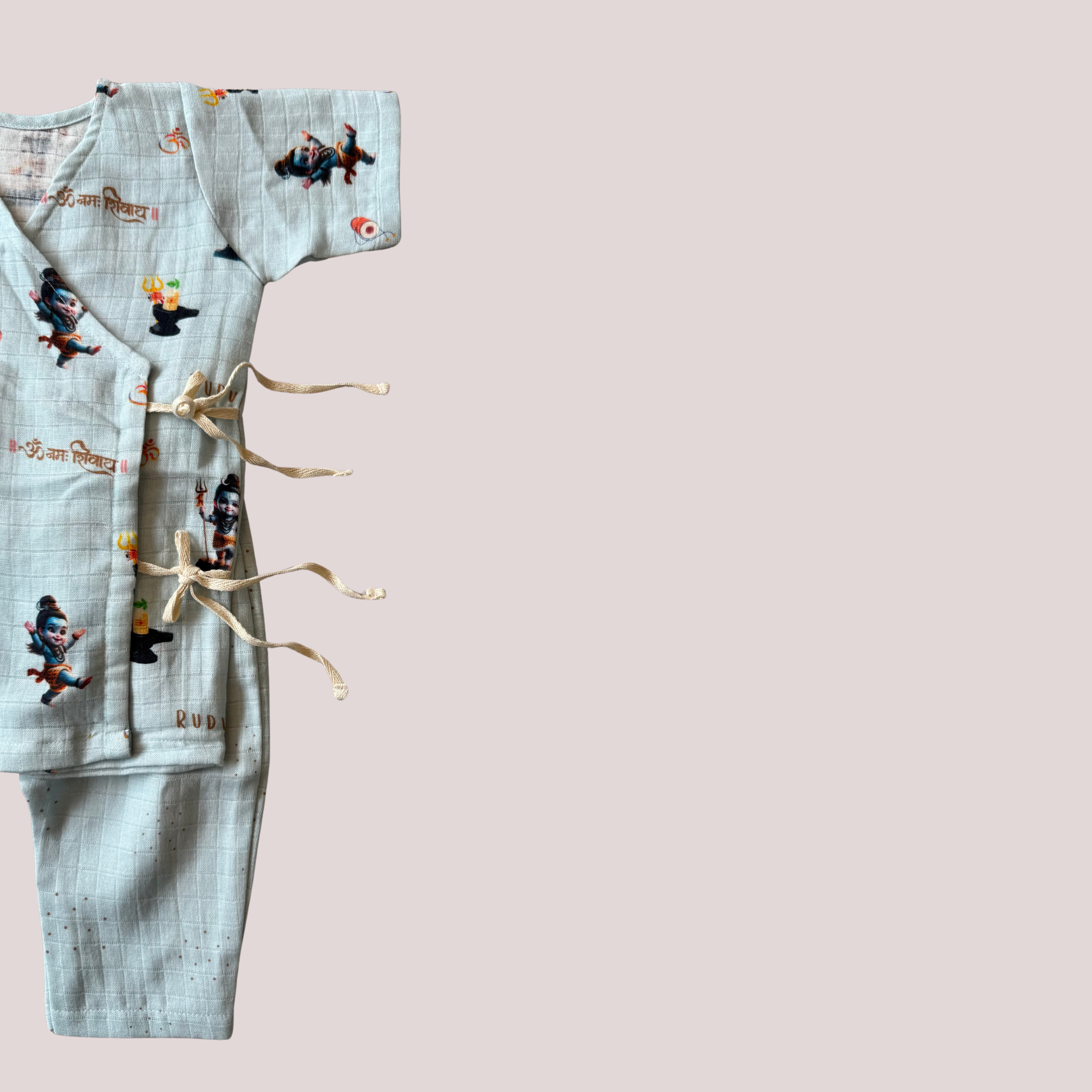 Little Shiva Customised Angarkha Set