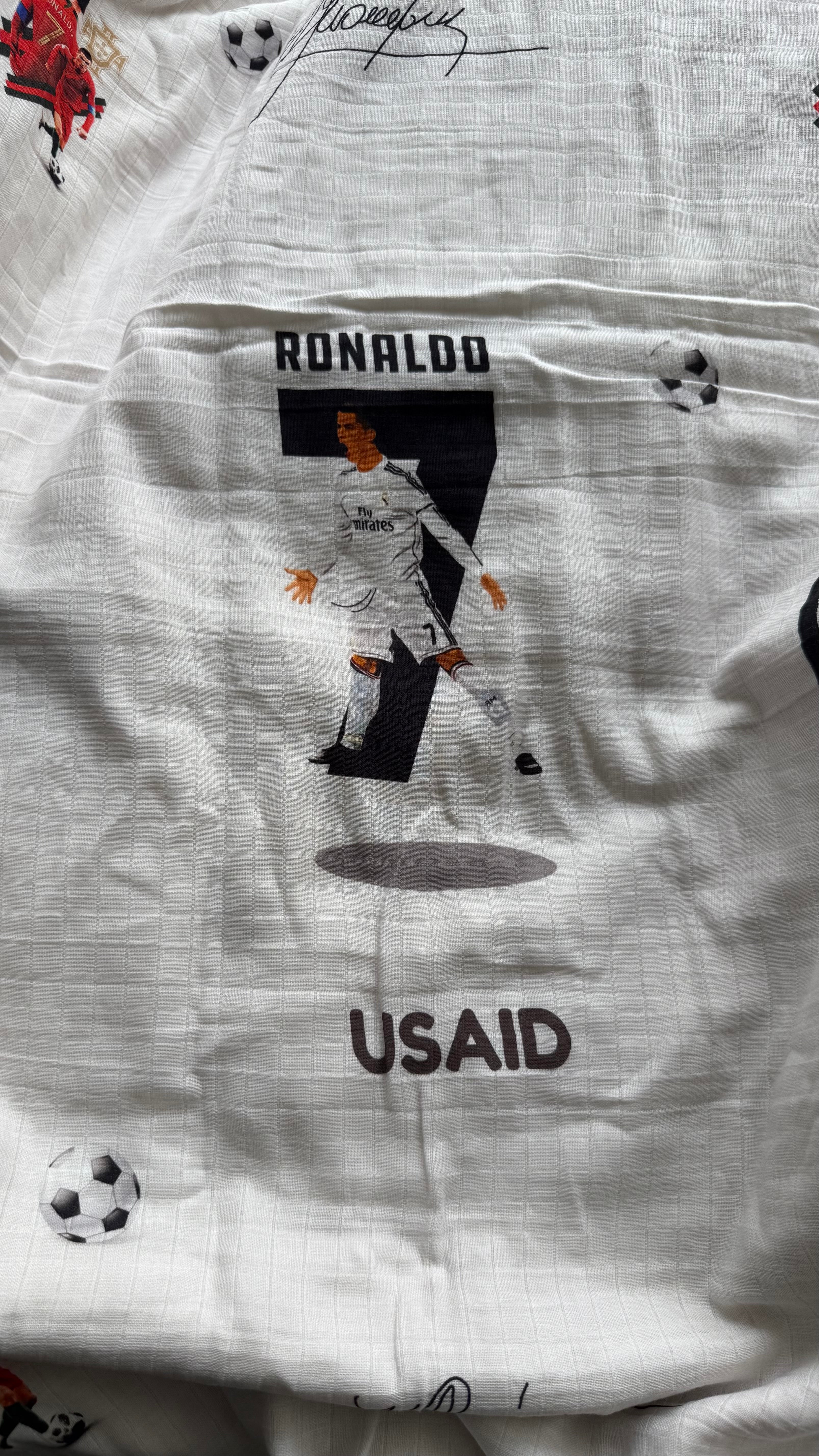 Ronaldo Customised Blanket