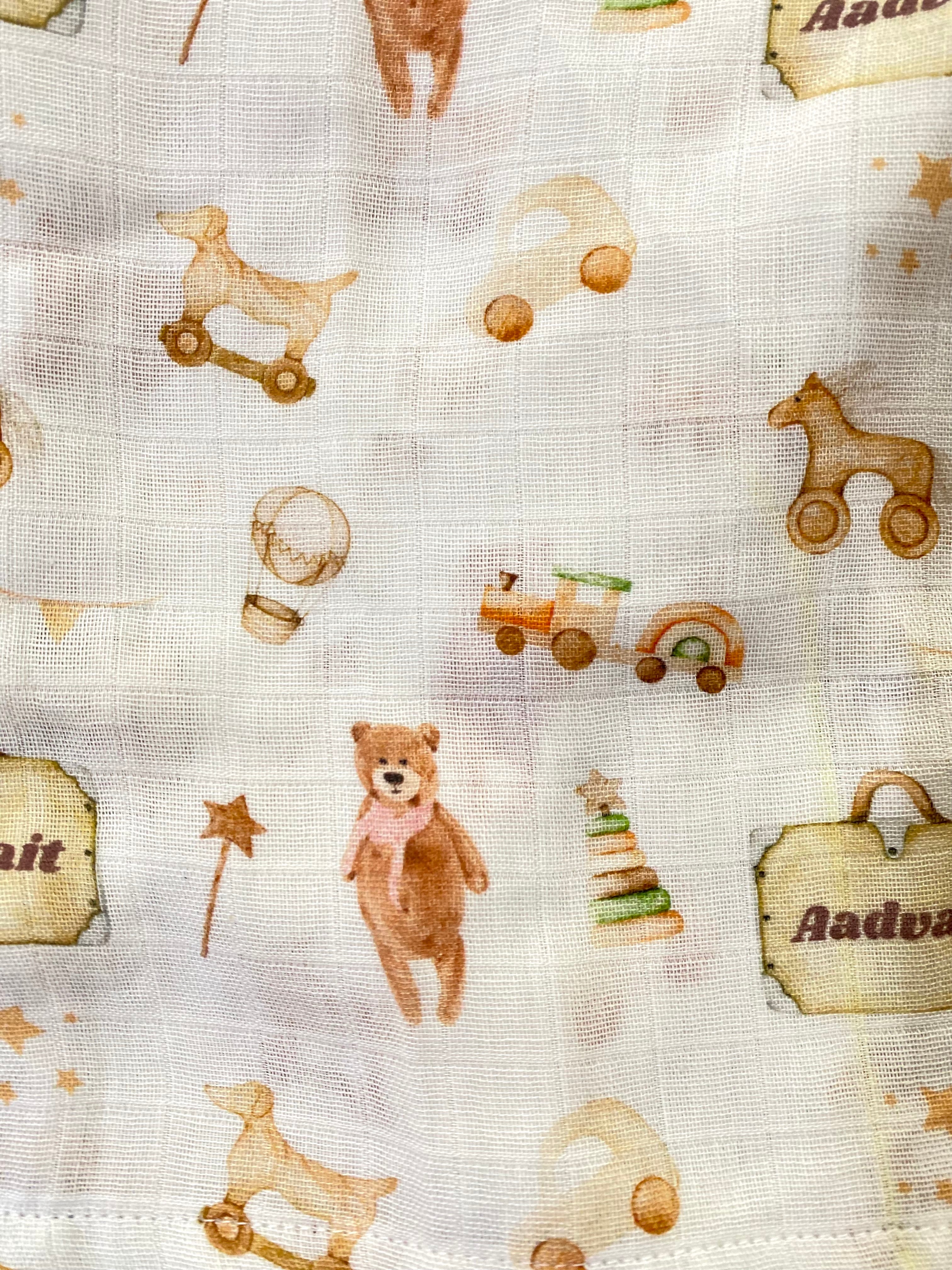 First Toys Customised Swaddle